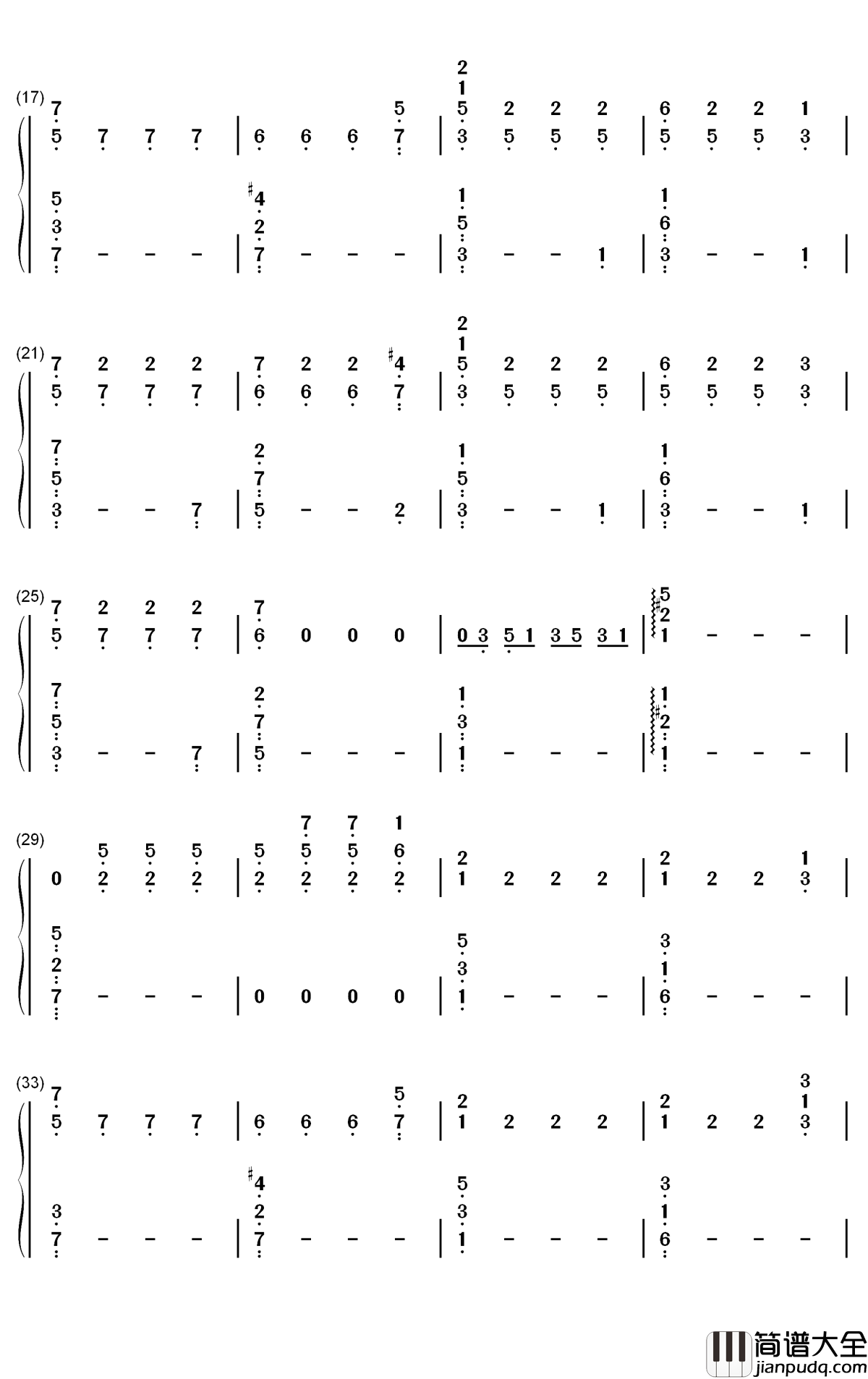 I_Lost_A_Friend钢琴简谱_数字双手_Finneas
