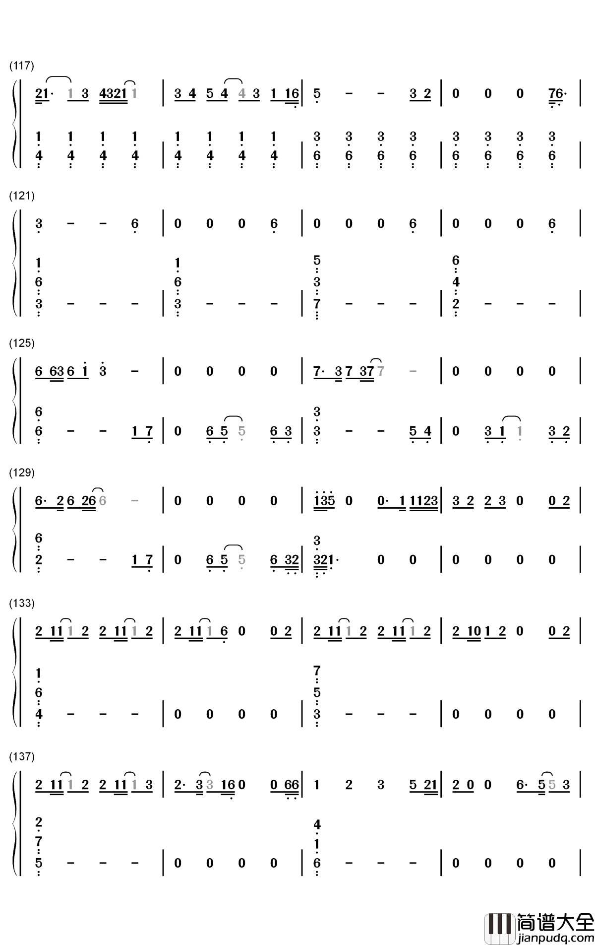 After_Hours钢琴简谱_数字双手_The_Weeknd