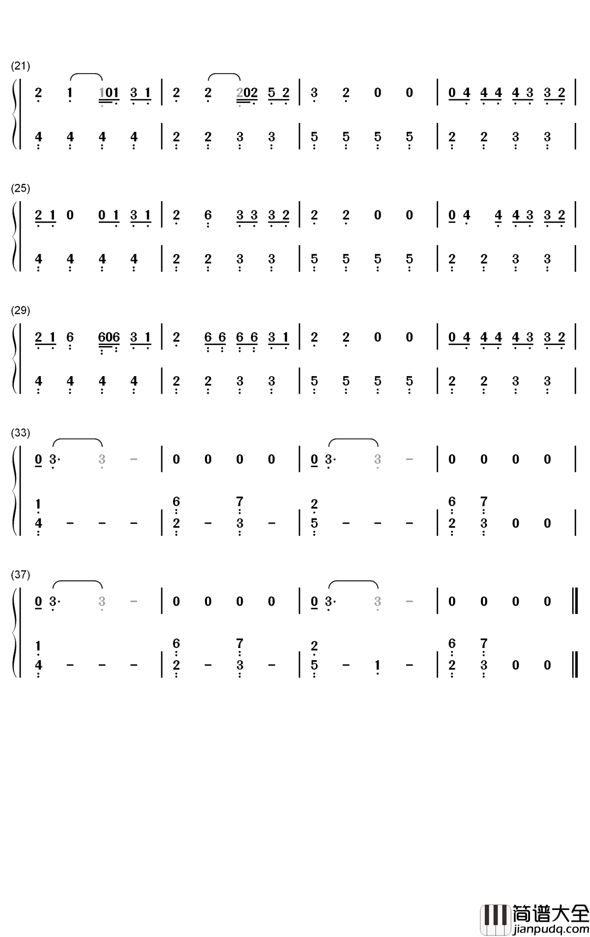 Goosebumps钢琴简谱_数字双手_Travis_Scott_Kendrick_Lamar