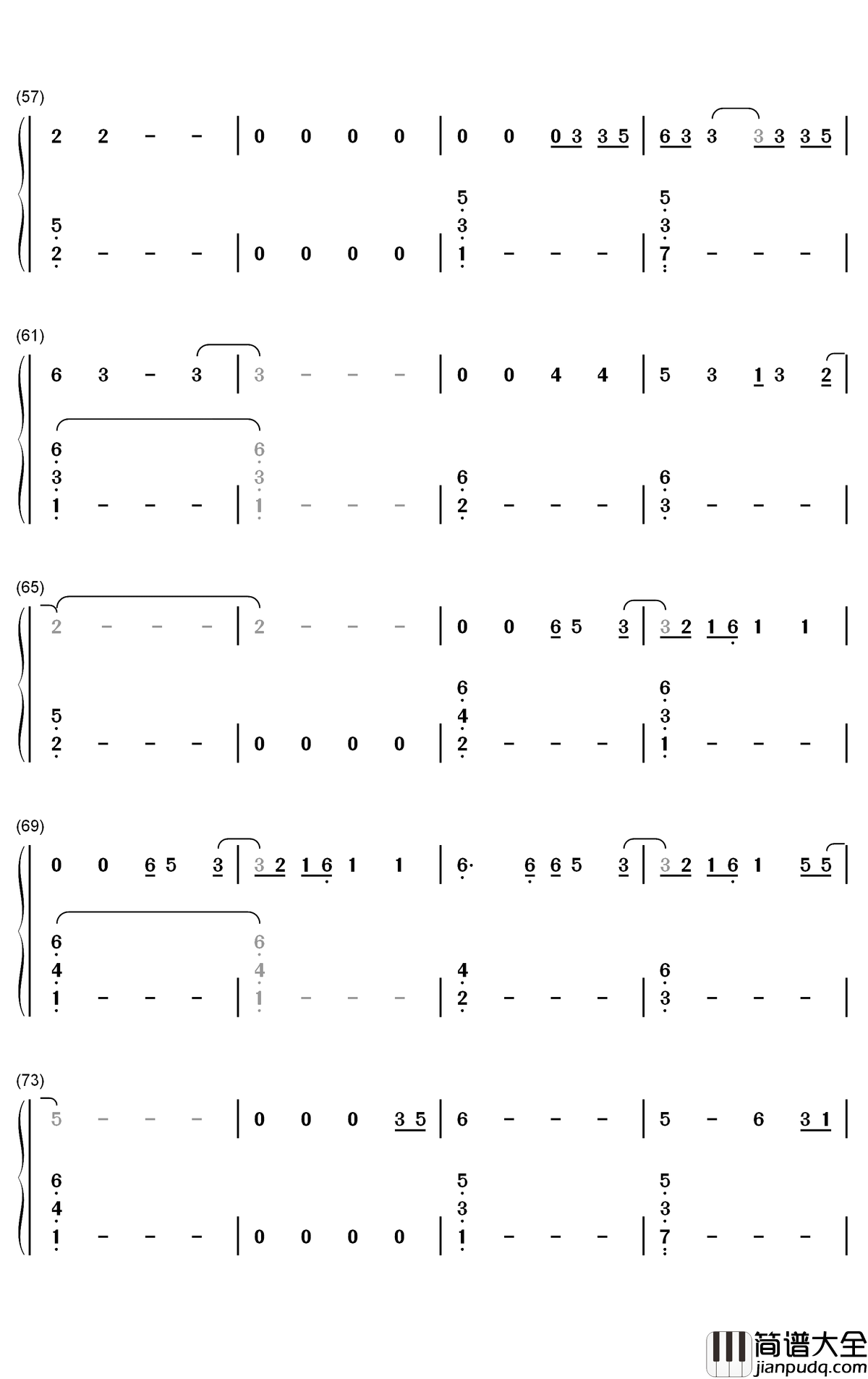Scared_to_Live钢琴简谱_数字双手_The_Weeknd
