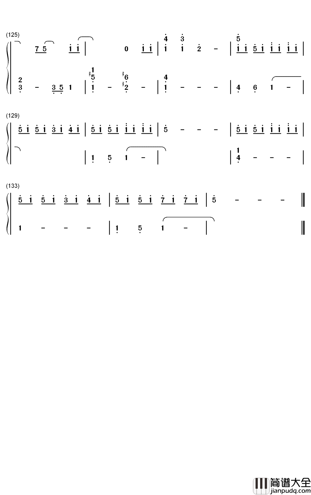 Us_Again钢琴简谱_数字双手_Seventeen