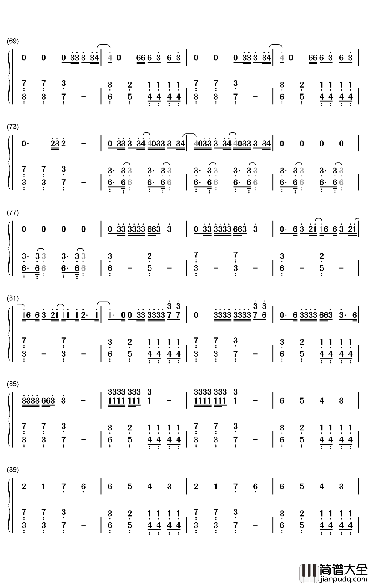 Feel_The_Beat钢琴简谱_数字双手_Black_Eyed_Peas_Maluma