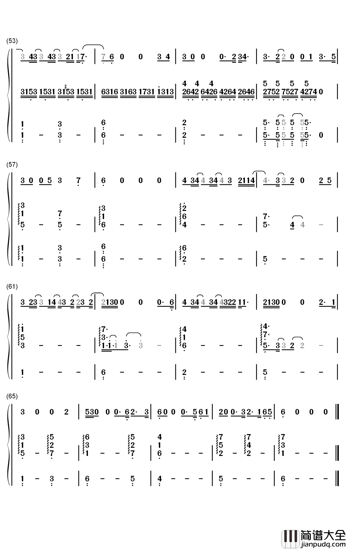 Break_My_Heart_Again钢琴简谱_数字双手_Finneas