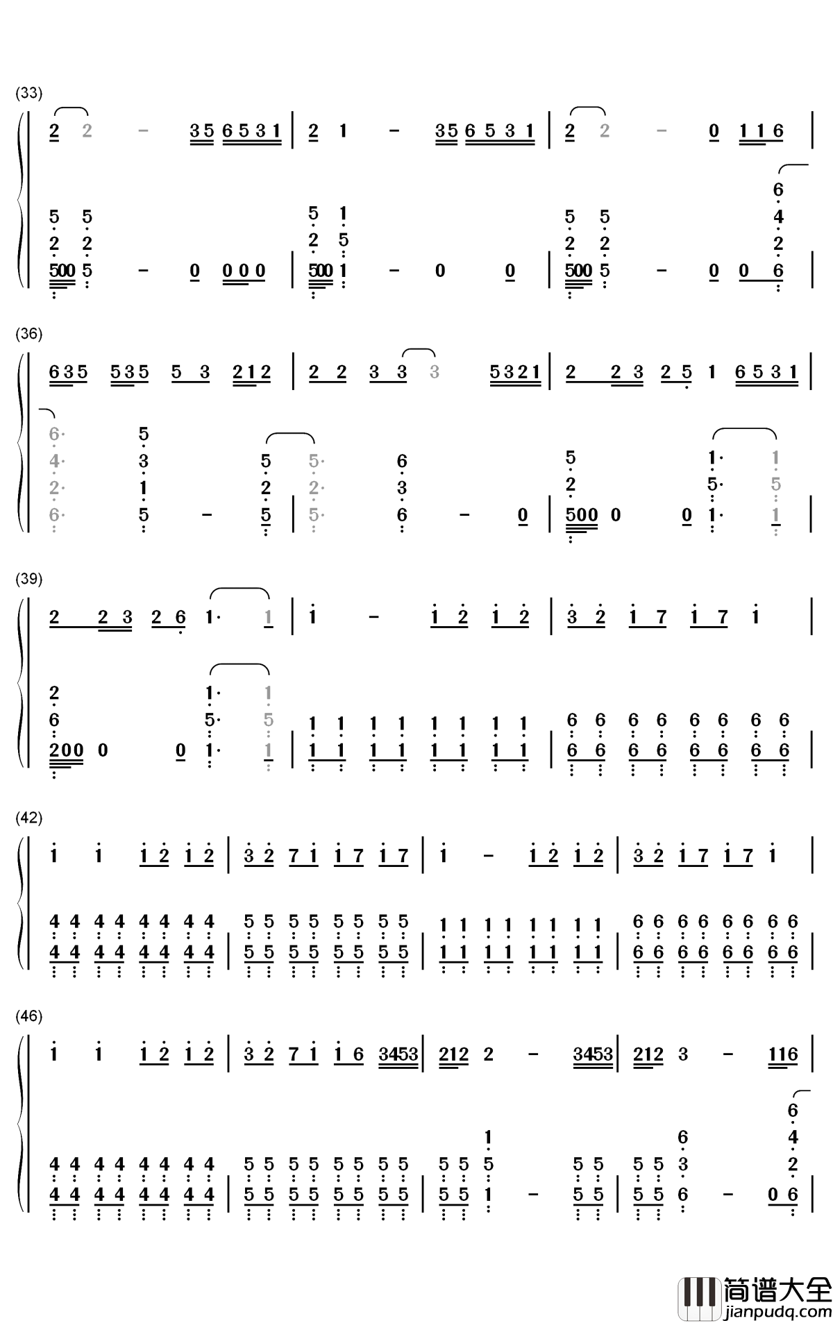 Jesus_In_LA钢琴简谱_数字双手_Alec_Benjamin