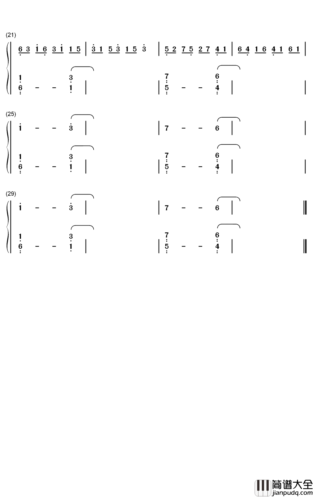 Rockstar钢琴简谱_数字双手_DaBaby_Roddy_Ricch