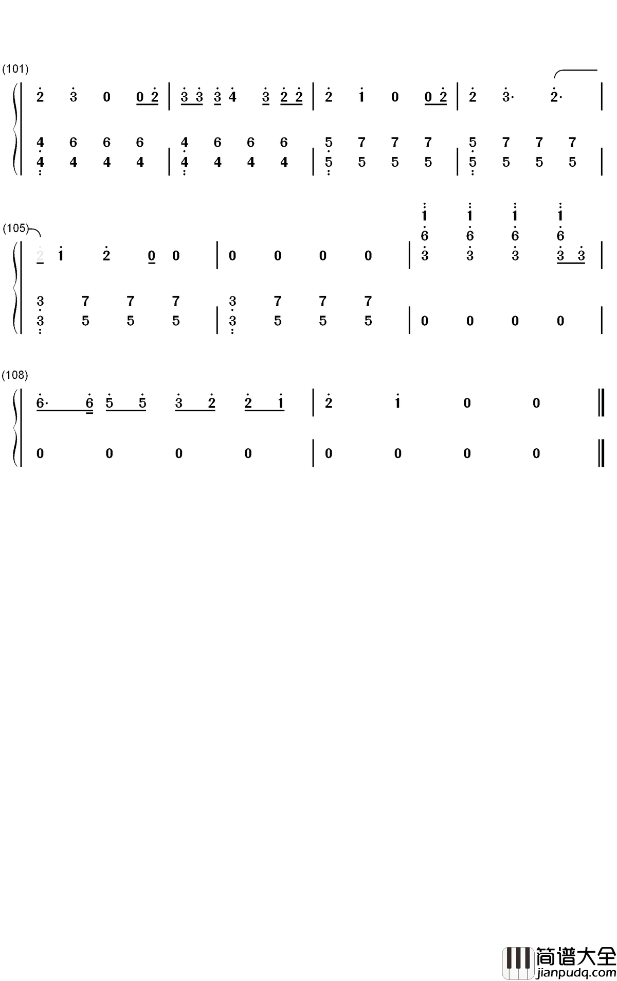 Bad_Child钢琴简谱_数字双手_Tones_and_I