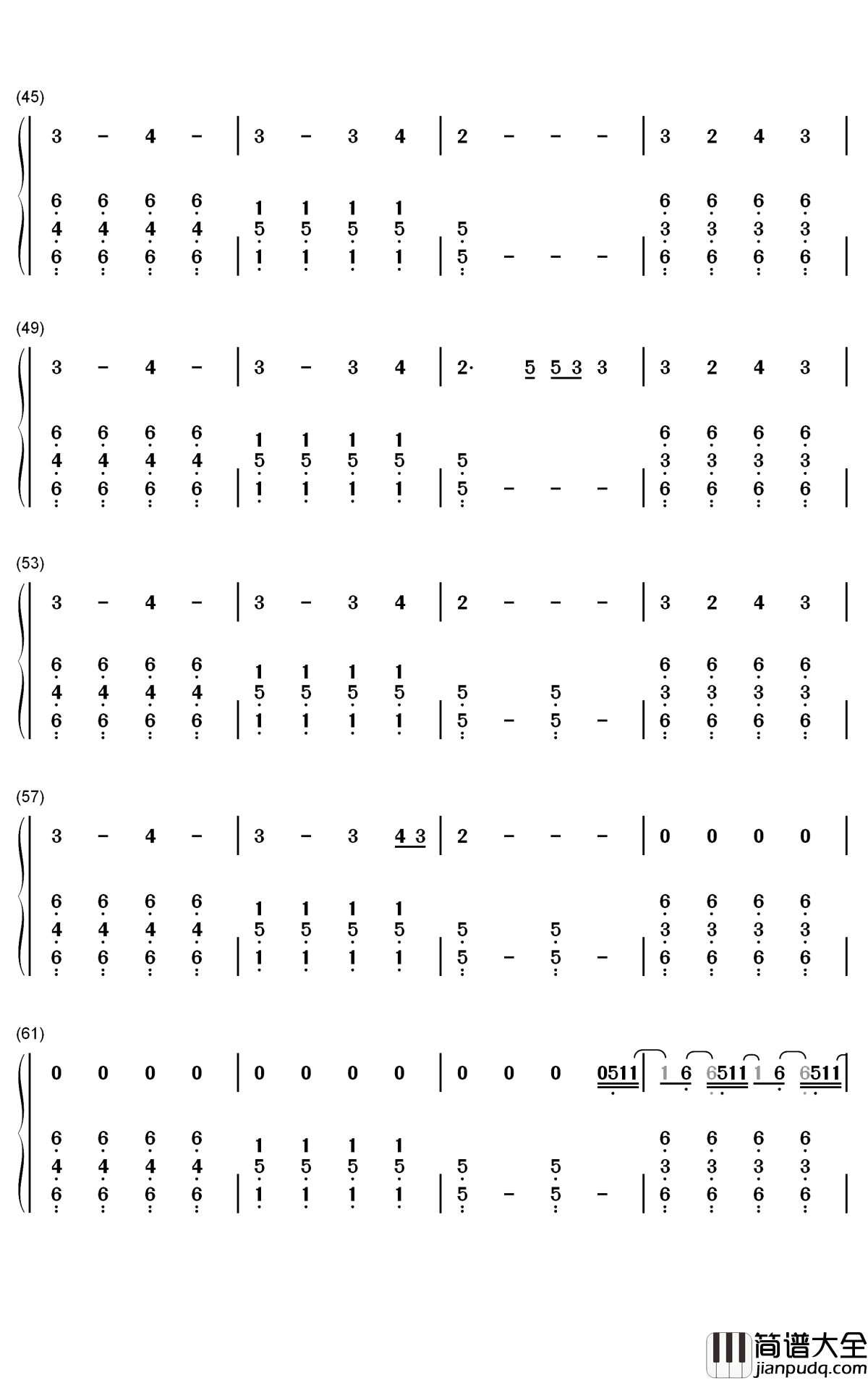 The_Blessing钢琴简谱_数字双手_Kari_Jobe_Cody_Carnes_Elevation_Worship