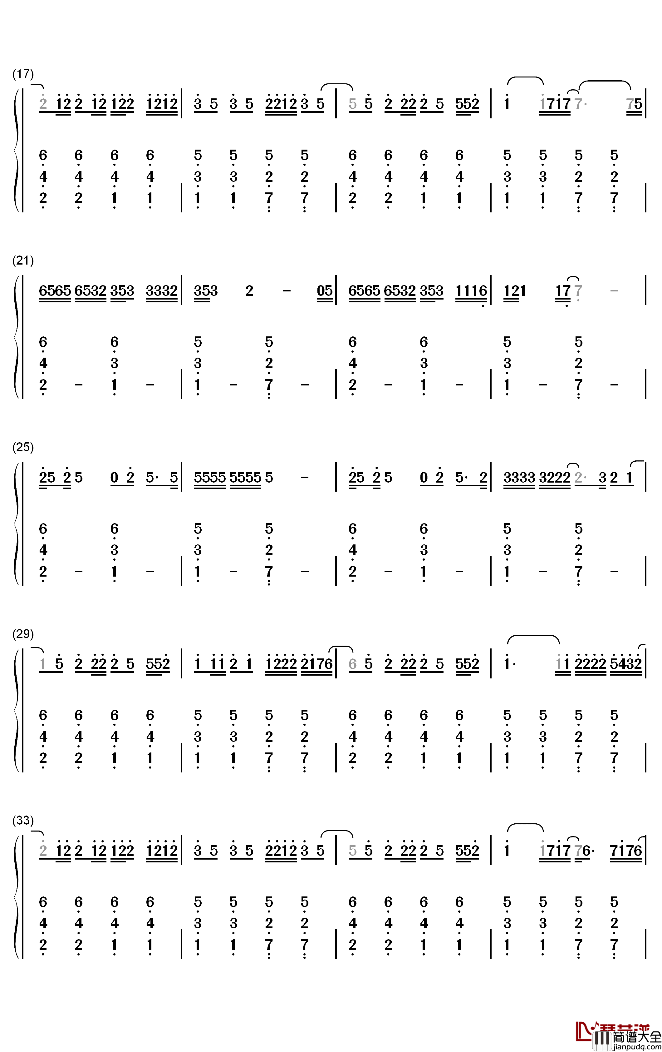 Past_Life钢琴简谱_数字双手_Trevor_Daniel_Selena_Gomez