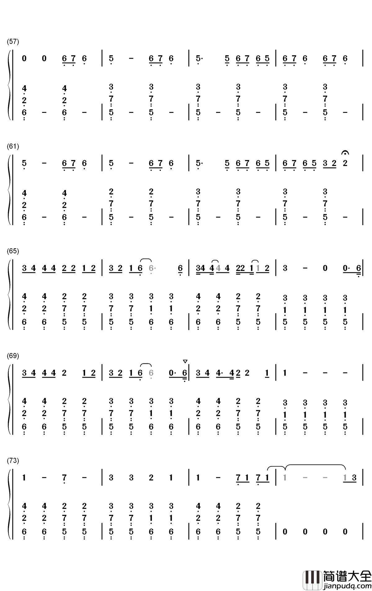 Play_Date钢琴简谱_数字双手_Melanie_Martinez