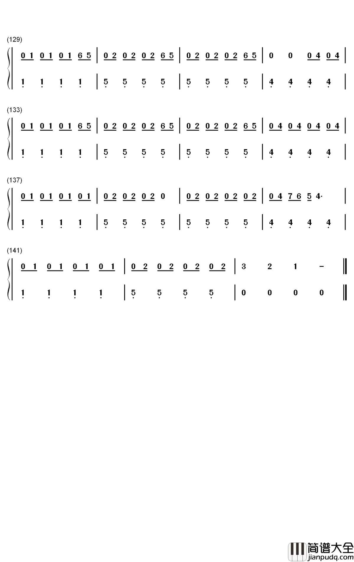 Sunflower_Vol_6钢琴简谱_数字双手_Harry_Styles