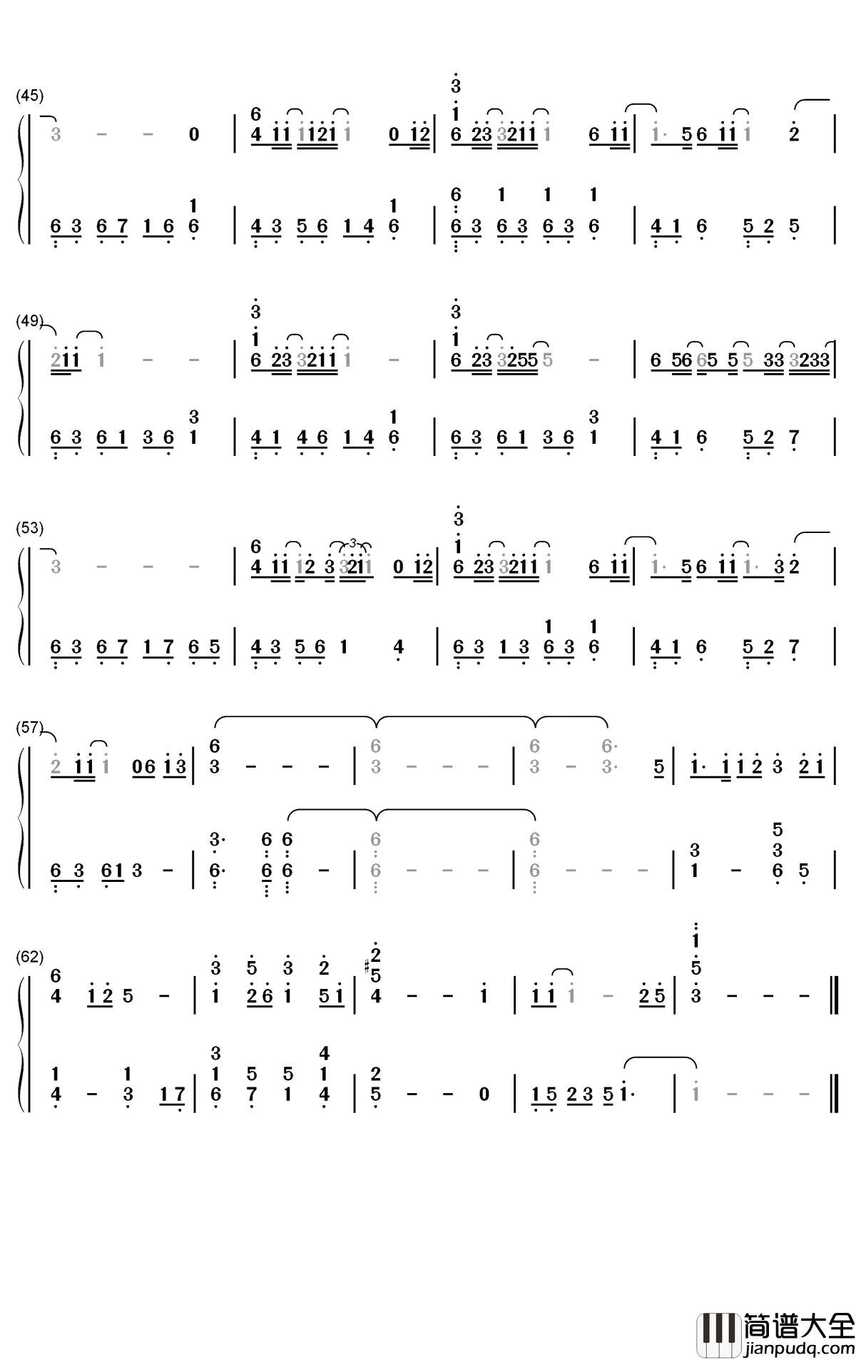 Photo_of_My_Mind钢琴简谱_数字双手_宋佳人