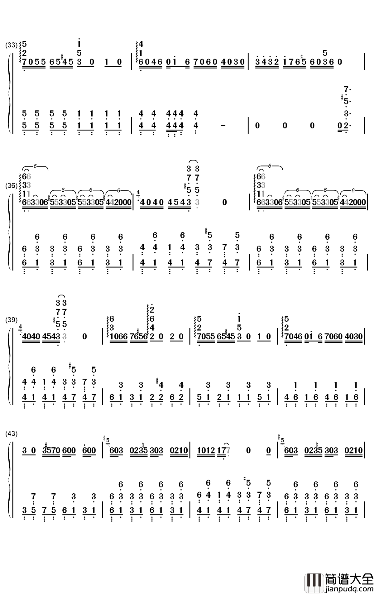 Betty_Boop钢琴简谱_数字双手_Charlie_Puth