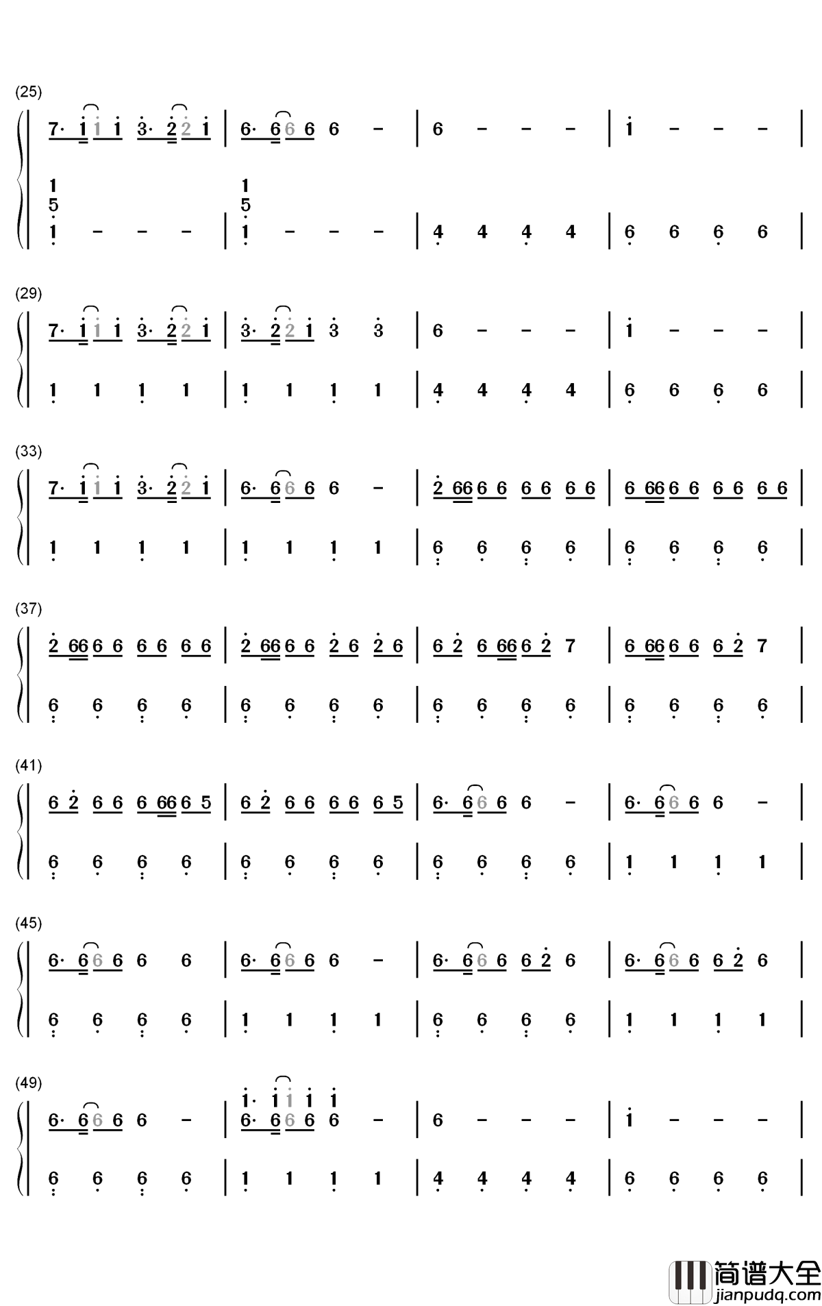 Cannibal钢琴简谱_数字双手_Kesha