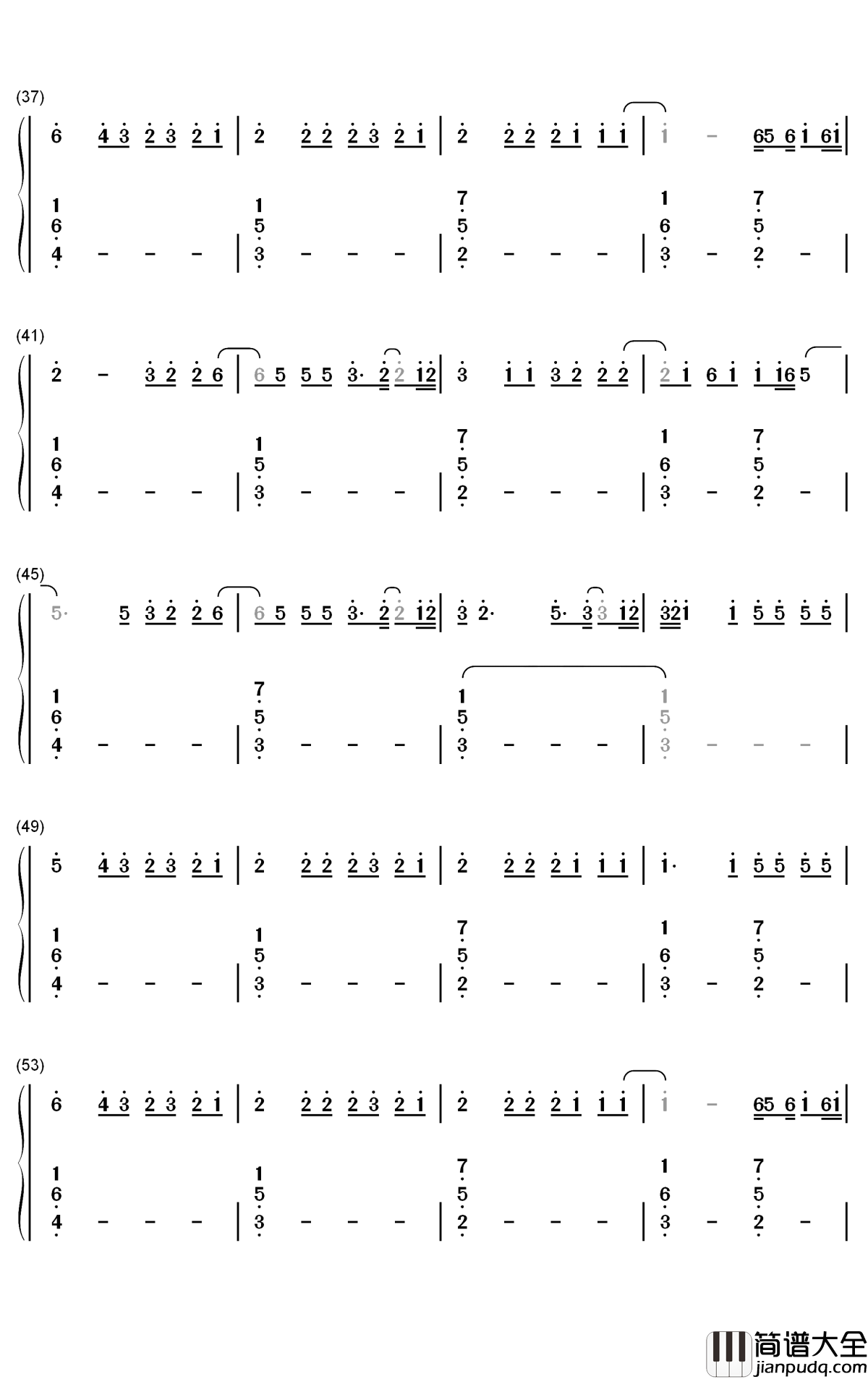 Be_Kind钢琴简谱_数字双手_Marshmello_Halsey