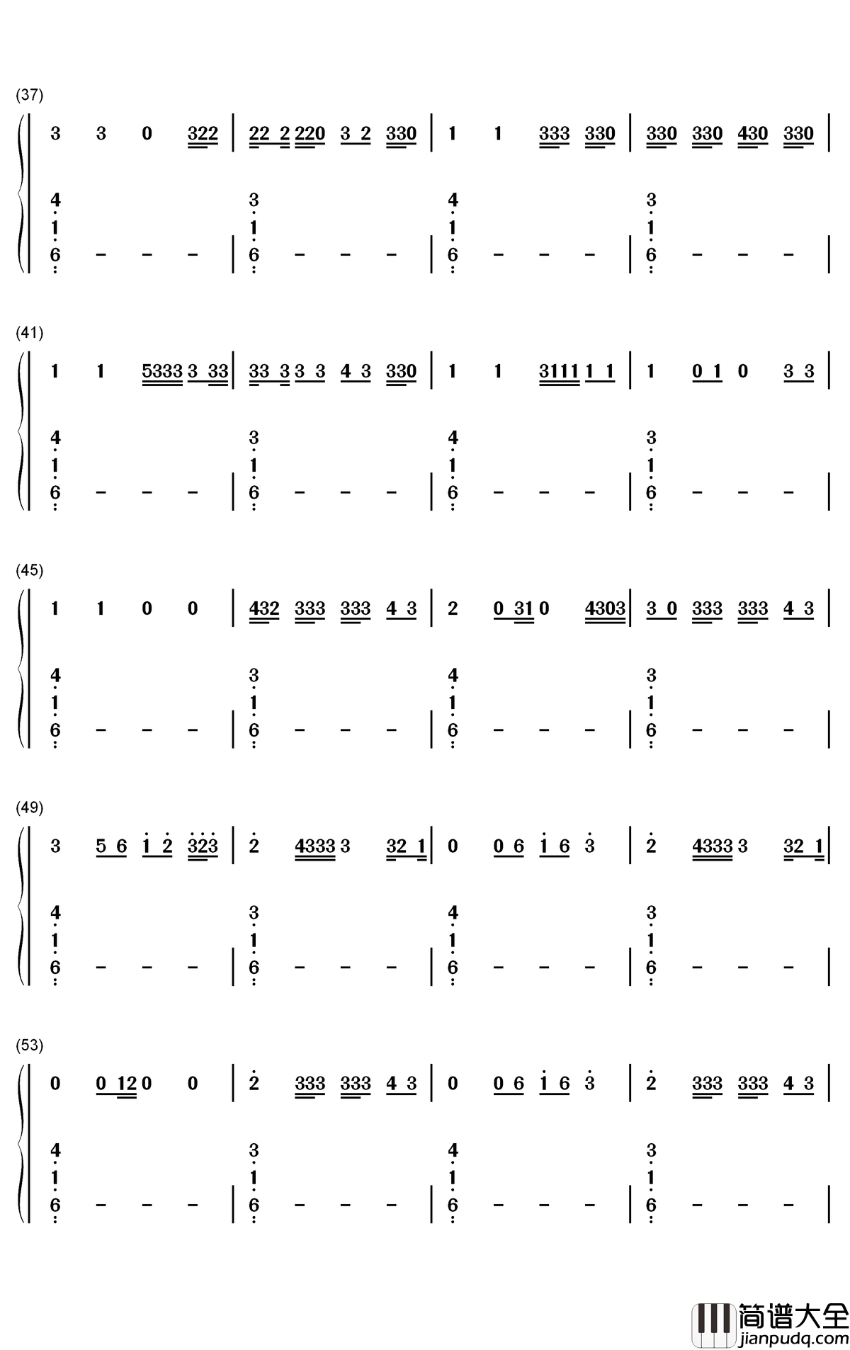 MEH钢琴简谱_数字双手_Playboi_Carti