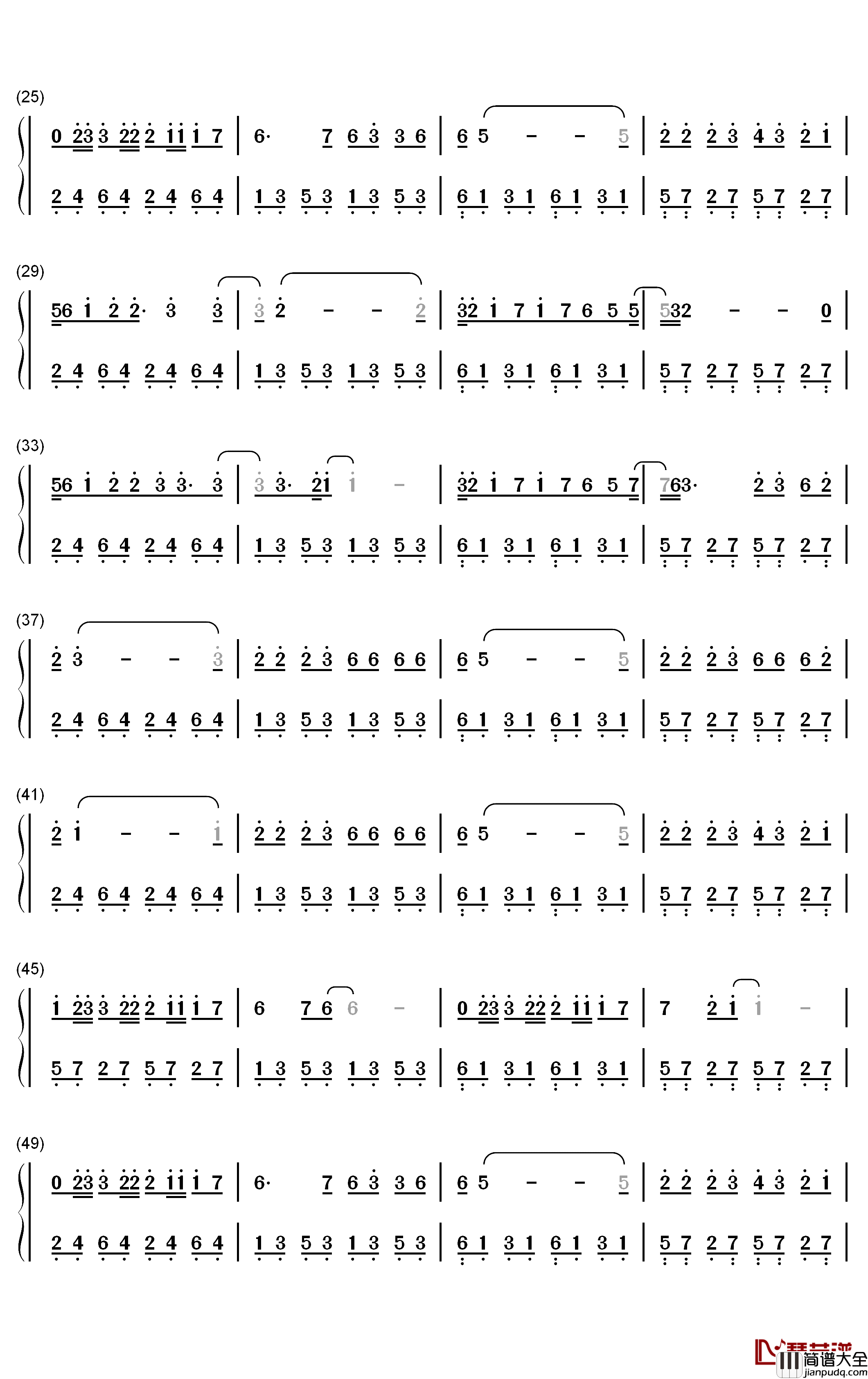 Know_Your_Worth钢琴简谱_数字双手_Khalid_Disclosure