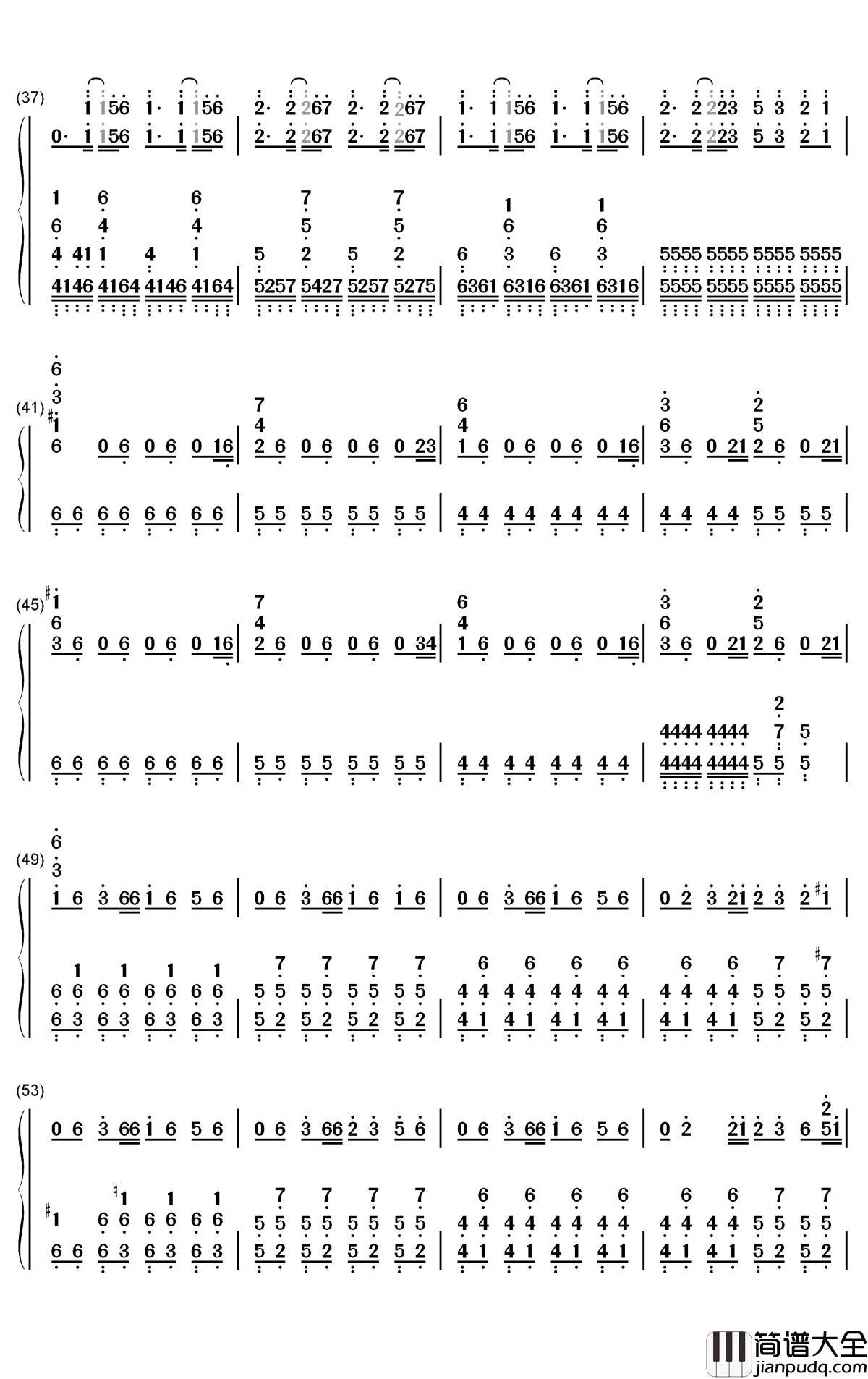 Relics简谱_SaMZIng歌曲_数字双手曲谱