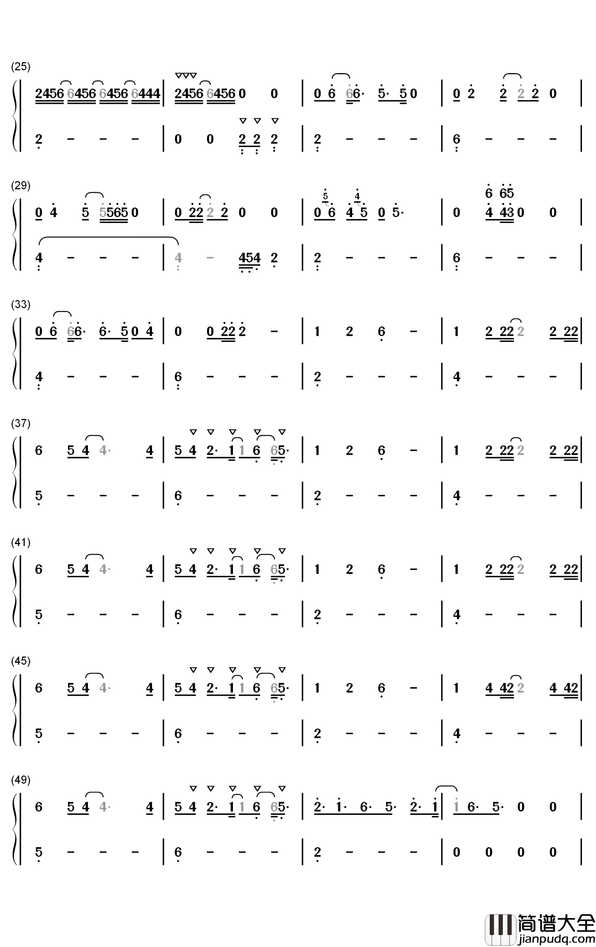 Cinnamon钢琴简谱_数字双手_Hayley_Williams