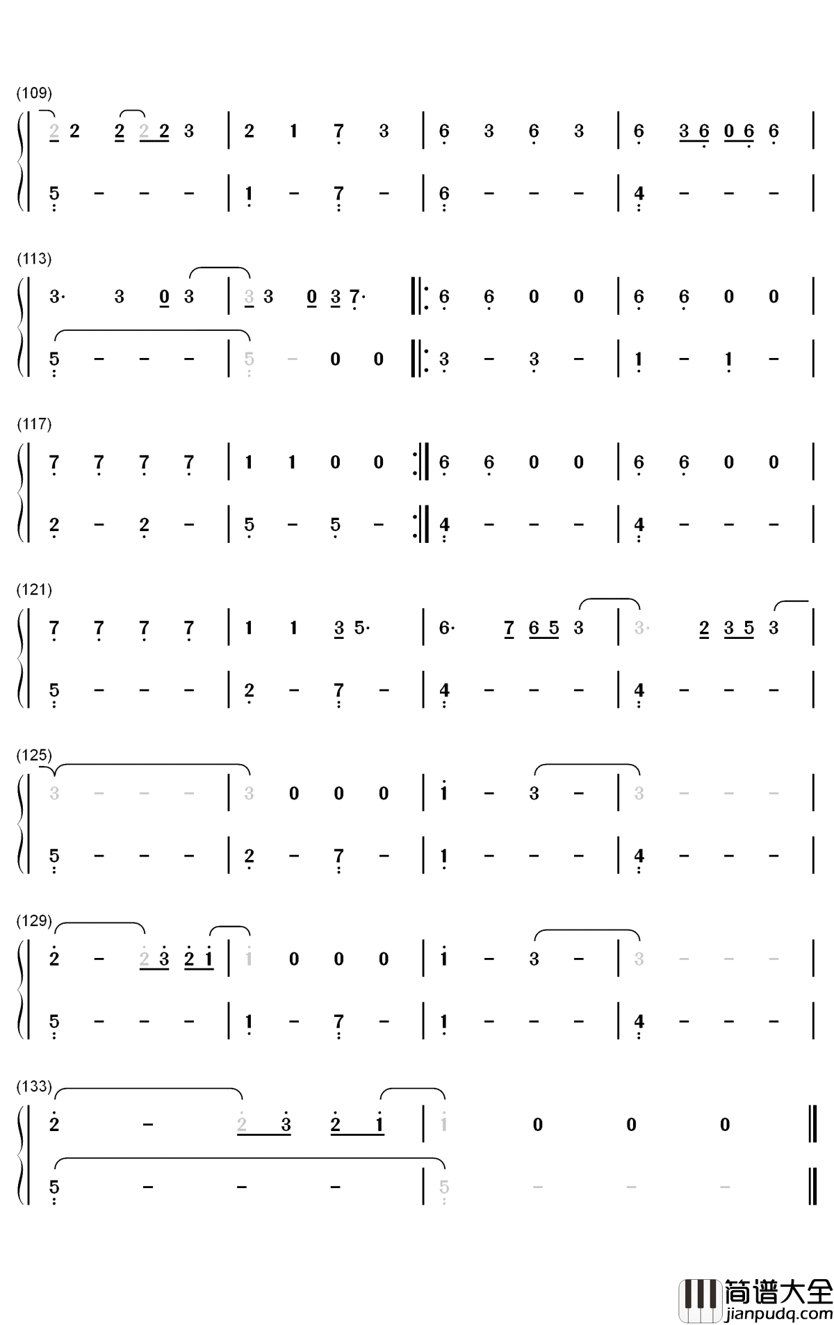 Underdog钢琴简谱_数字双手_Alicia_Keys