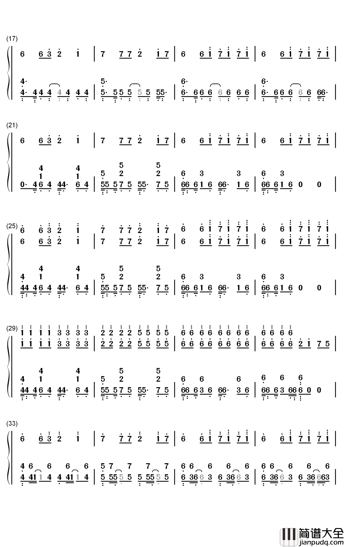 Astronomia钢琴简谱_数字双手_Vicetone_Tony_Igy
