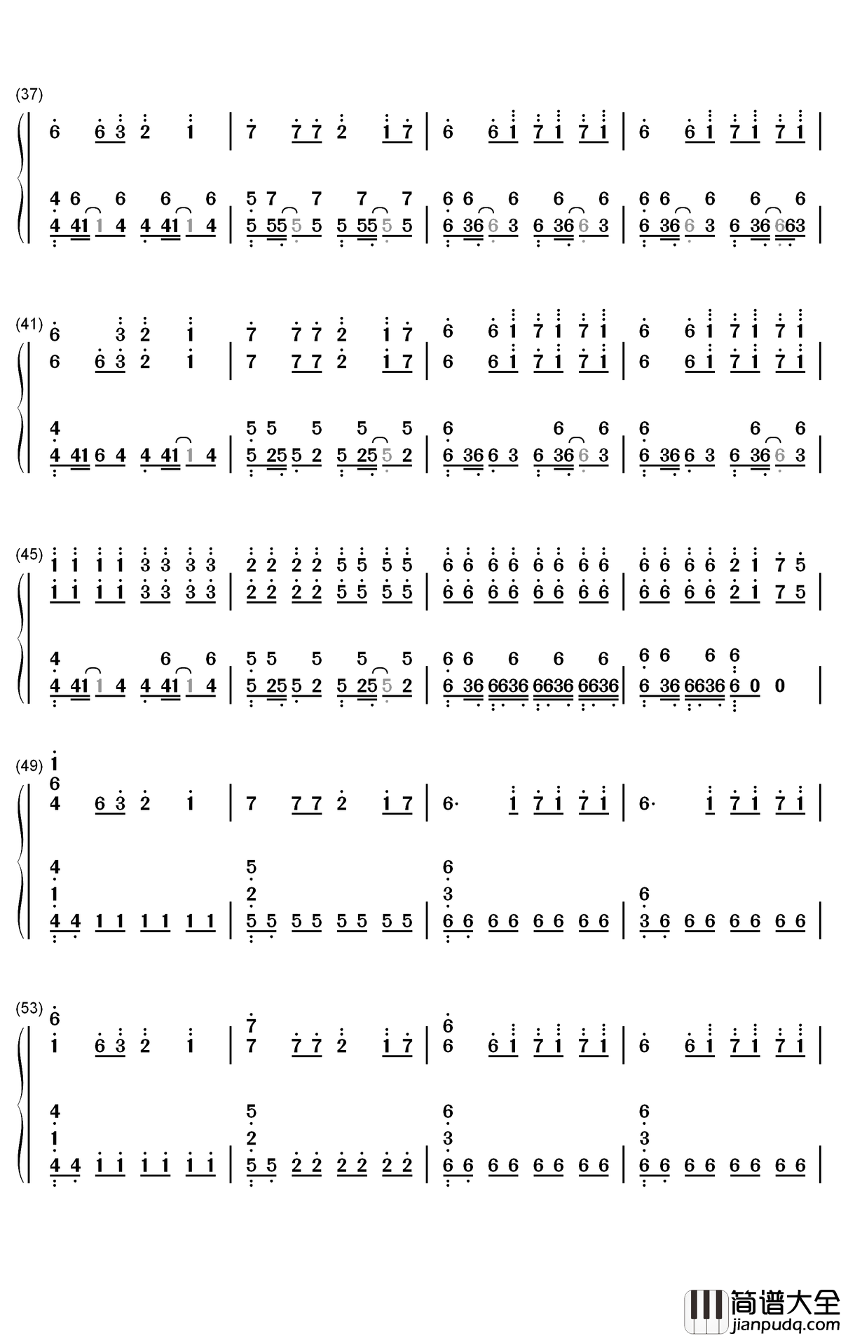 Astronomia钢琴简谱_数字双手_Vicetone_Tony_Igy