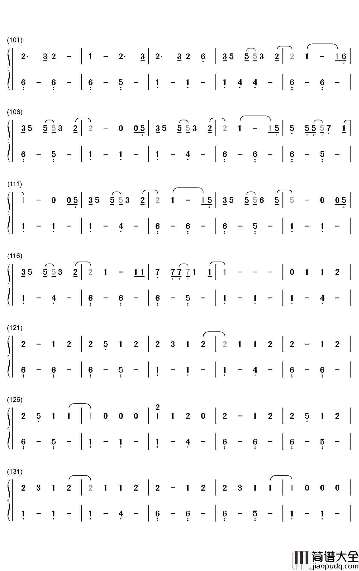 This_Feeling钢琴简谱_数字双手_The_Chainsmokers_Kelsea_Ballerini