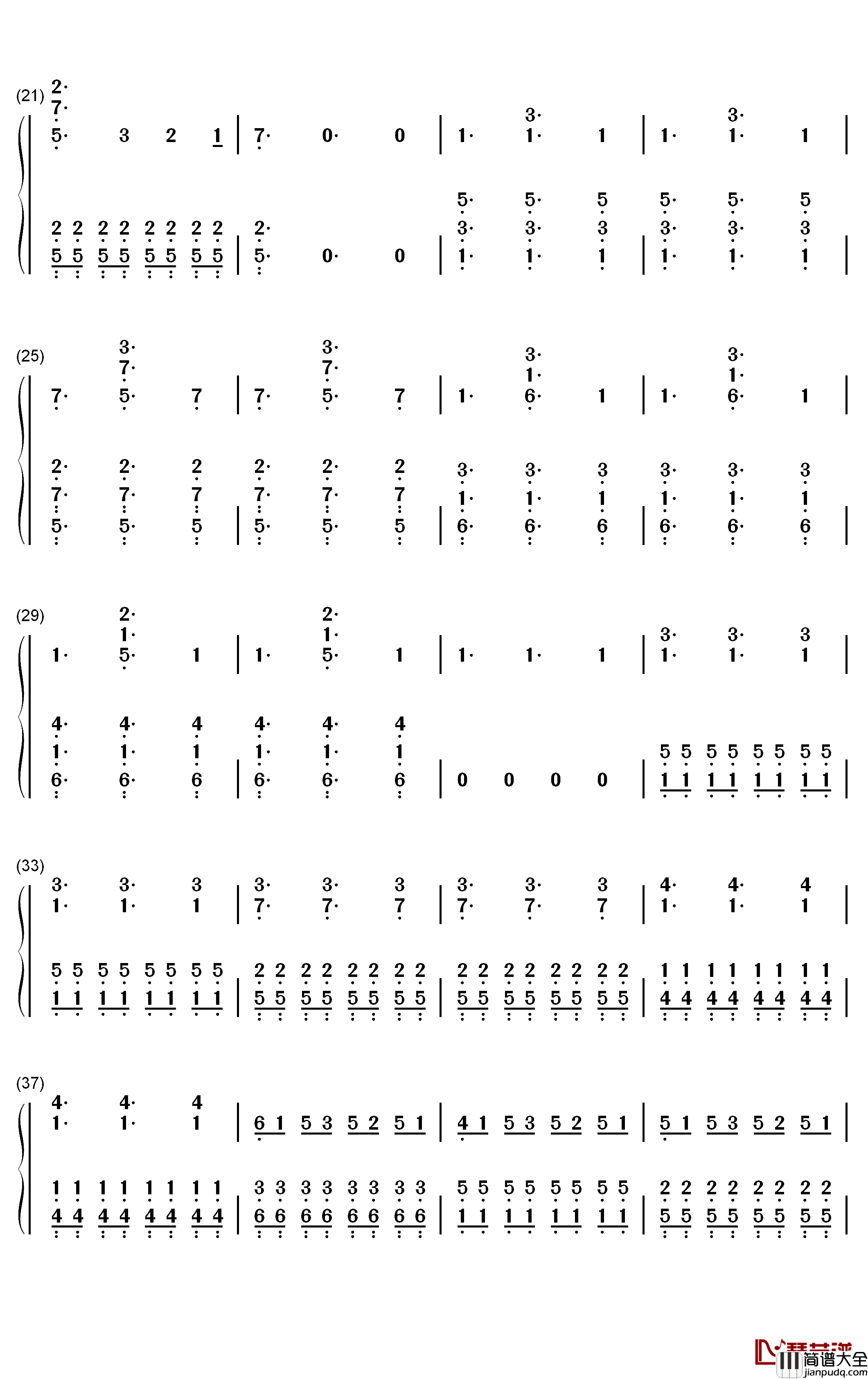 Hold_Me_While_You_Wait钢琴简谱_数字双手_Lewis_Capaldi