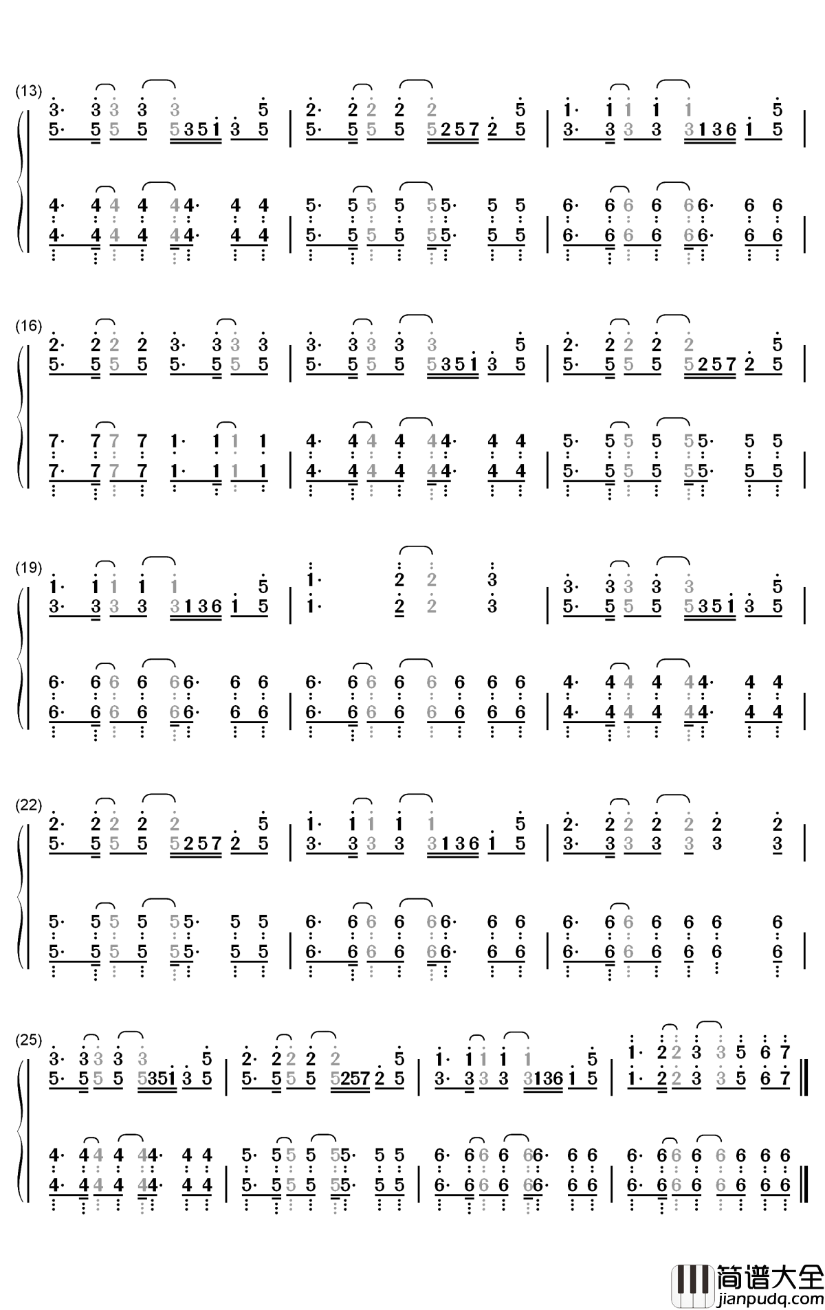 How_to_Love钢琴简谱_数字双手_Cash_Cash_Sofia_Reyes