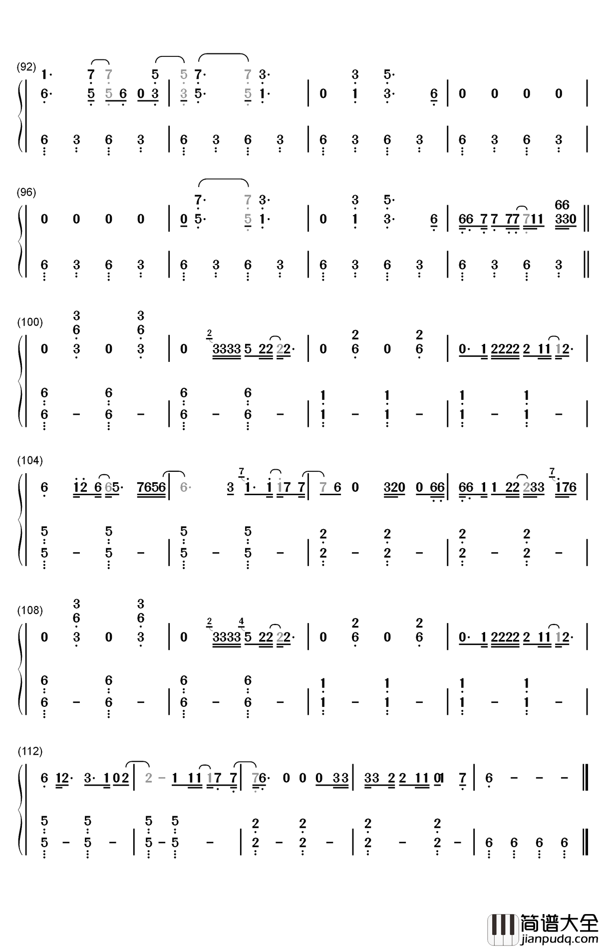 Simmer钢琴简谱_数字双手_Hayley_Williams