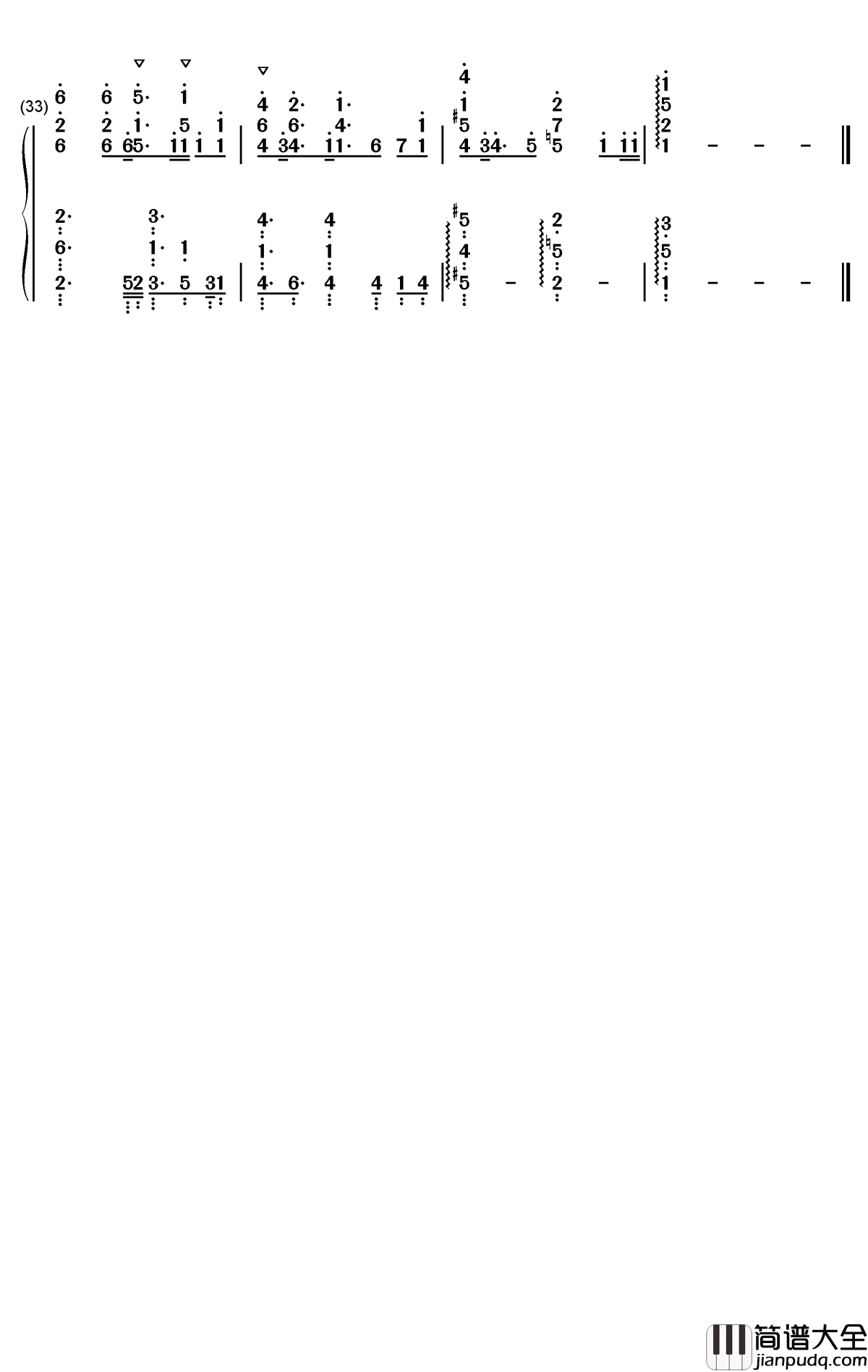 歩いていこう钢琴简谱_数字双手_东山奈央