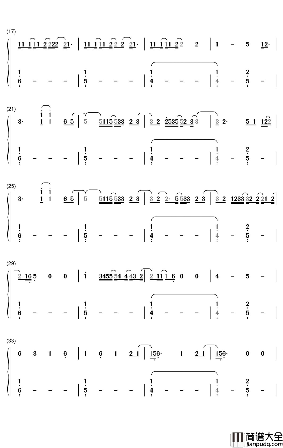 Adore_You钢琴简谱_数字双手_Harry_Styles