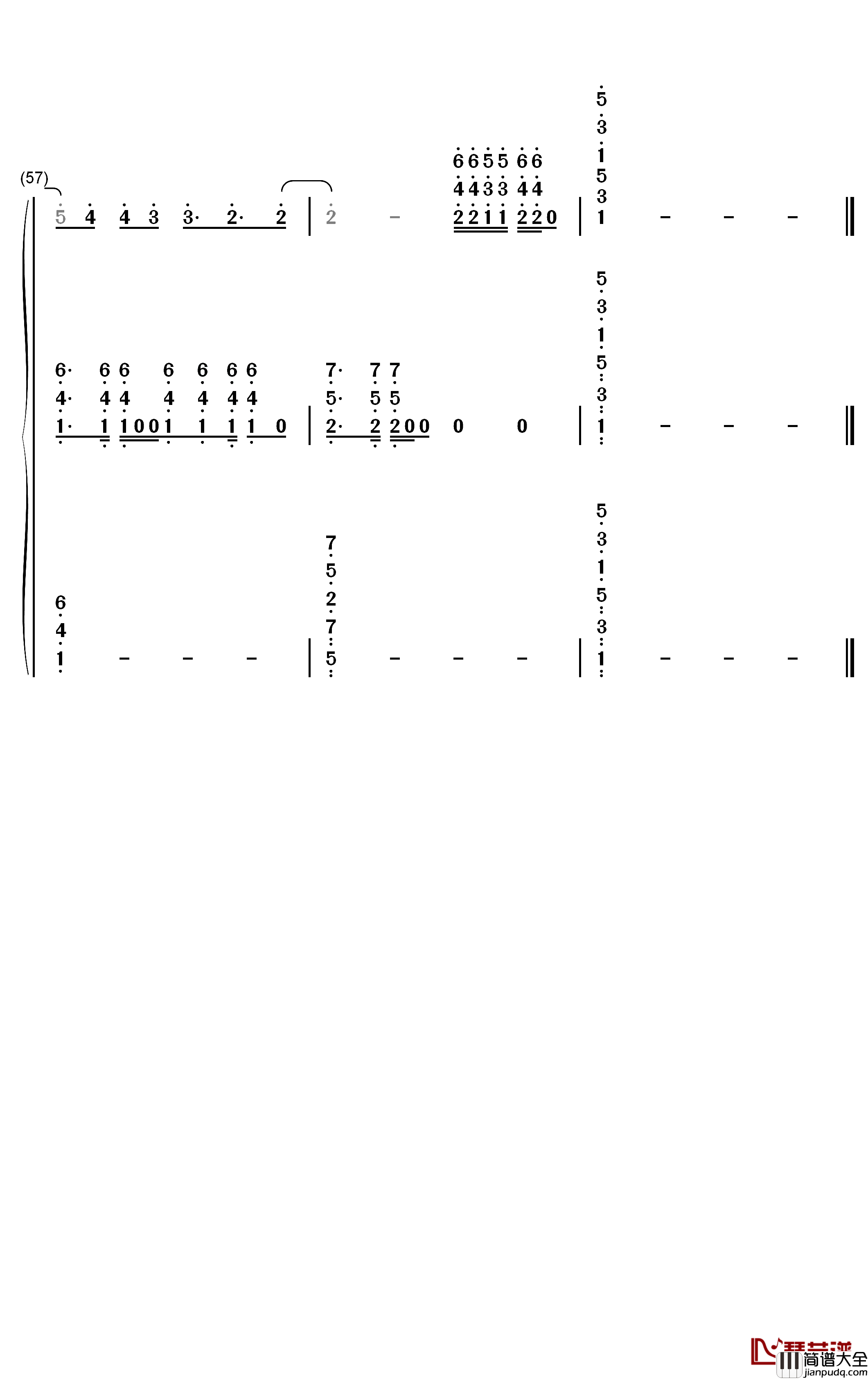 Watermelon_Sugar钢琴简谱_数字双手_Harry_Styles