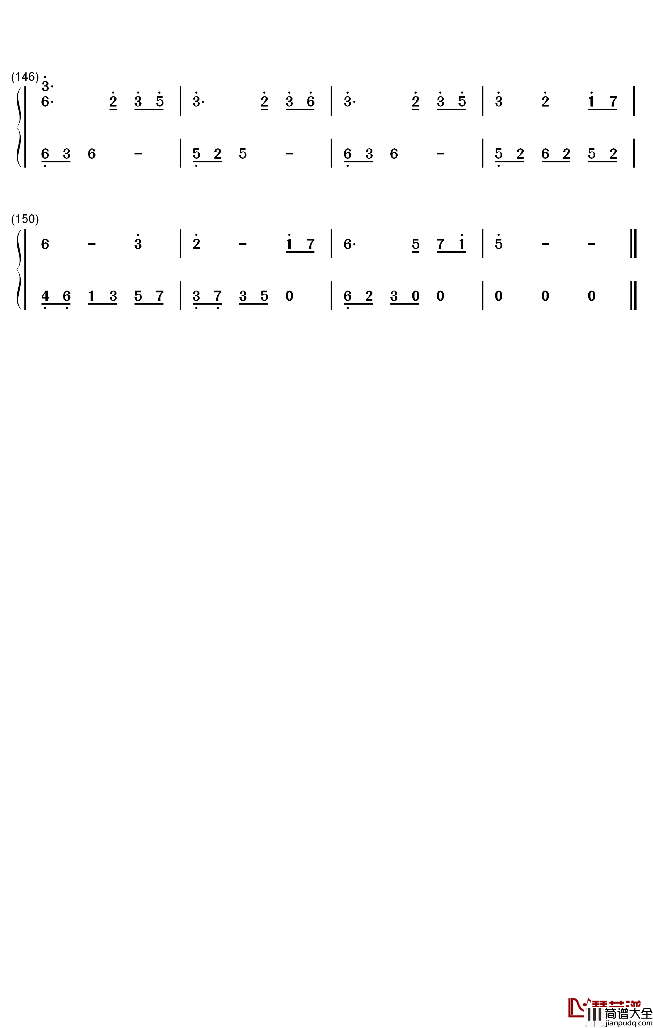 十二风华鉴钢琴简谱_数字双手_litterzy