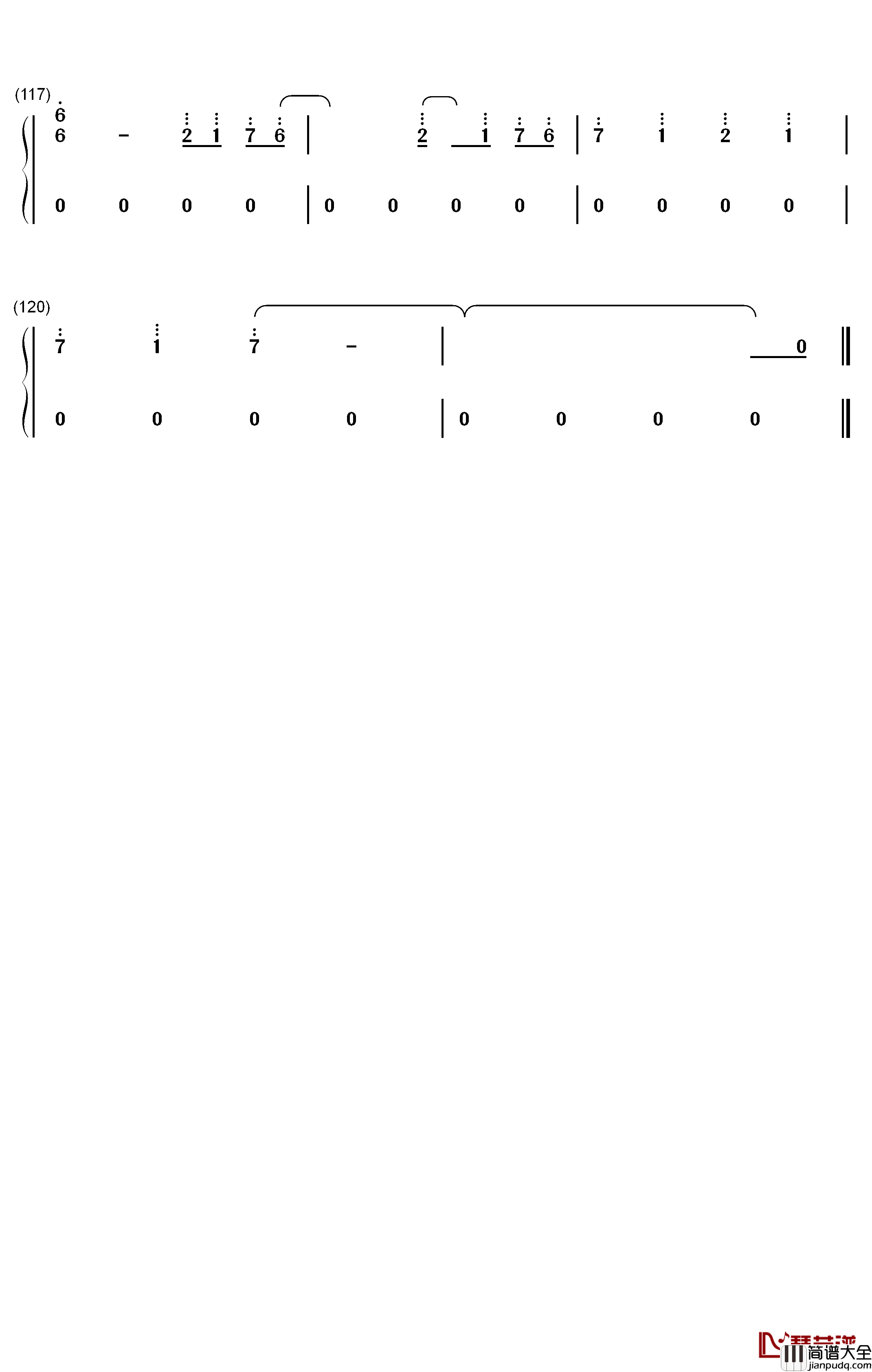 Time_Back钢琴简谱_数字双手_Bad_Style