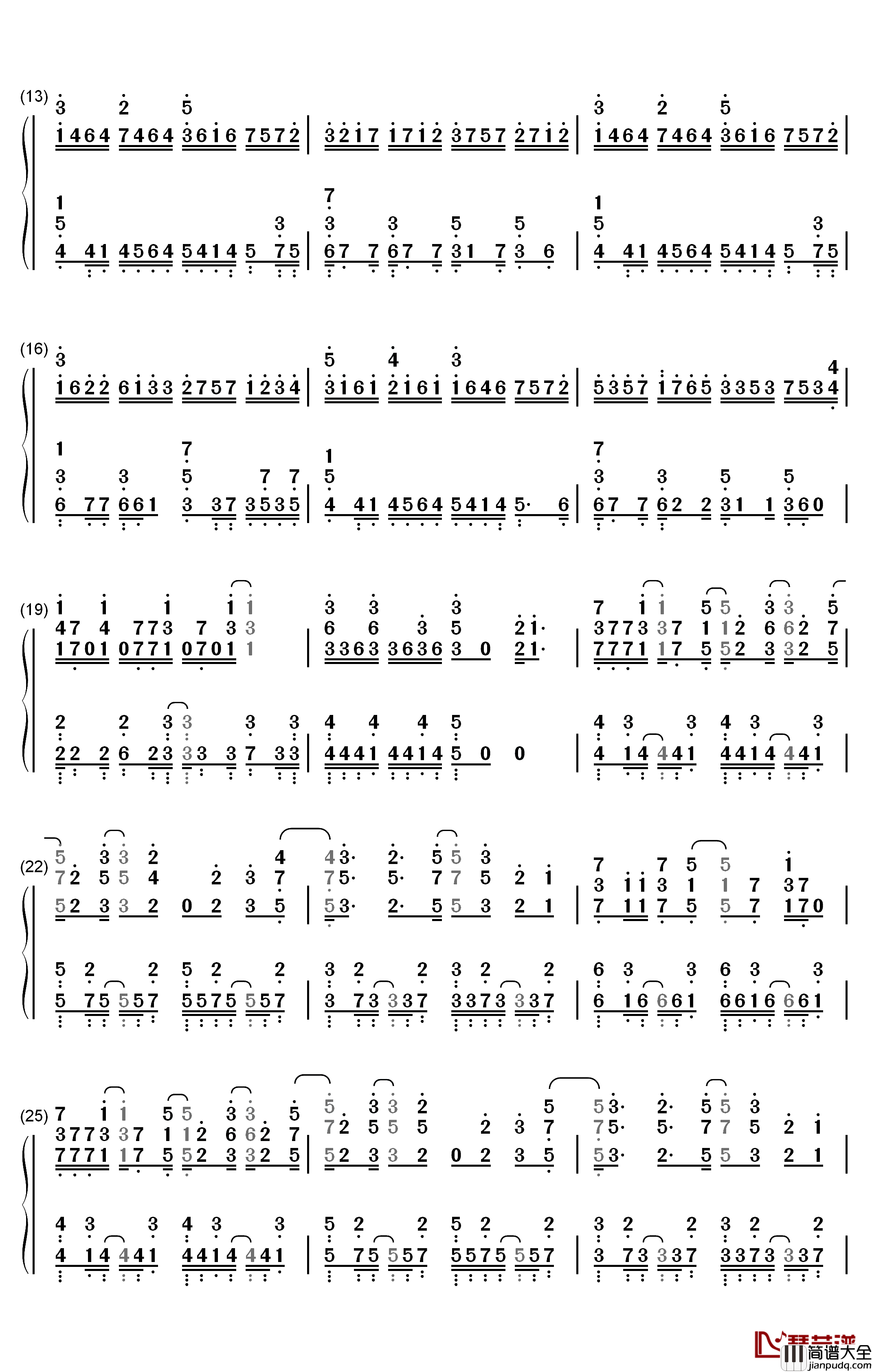 ROB_THE_FRONTIER钢琴简谱_数字双手_Uverworld