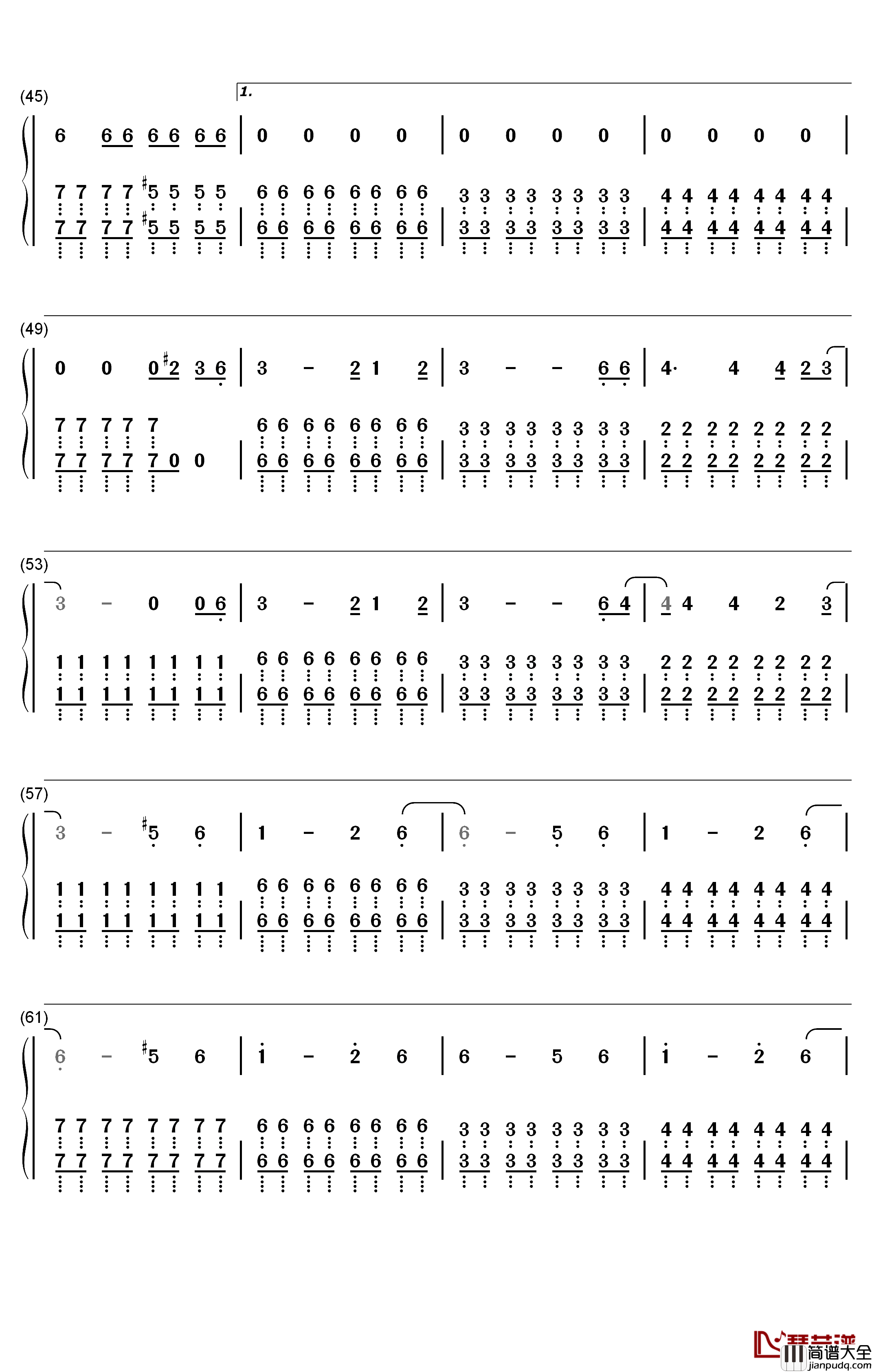 Out_of_the_Black钢琴简谱_数字双手_Royal_Blood