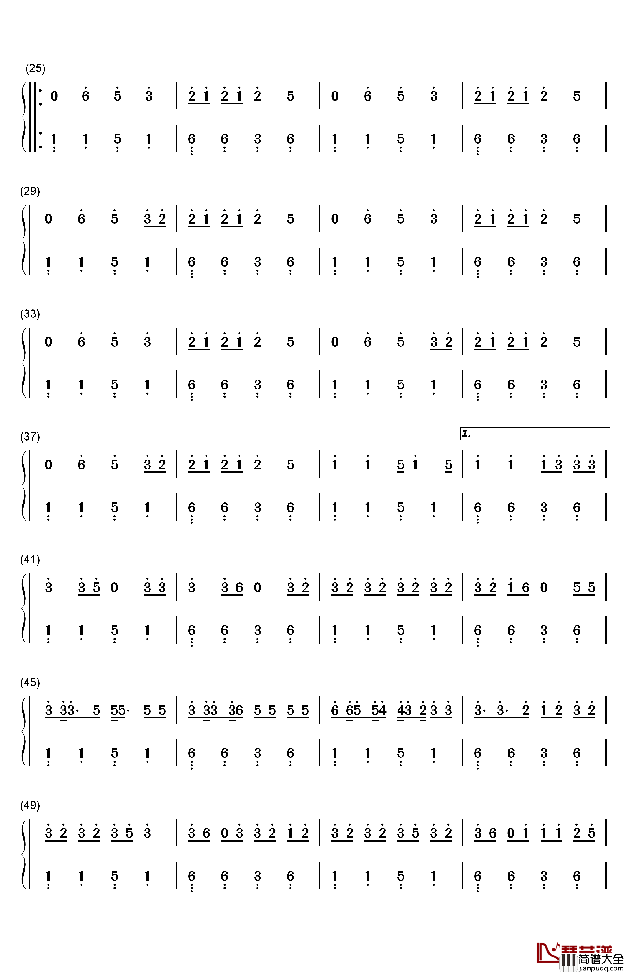 Truth_Hurts钢琴简谱_数字双手_Lizzo