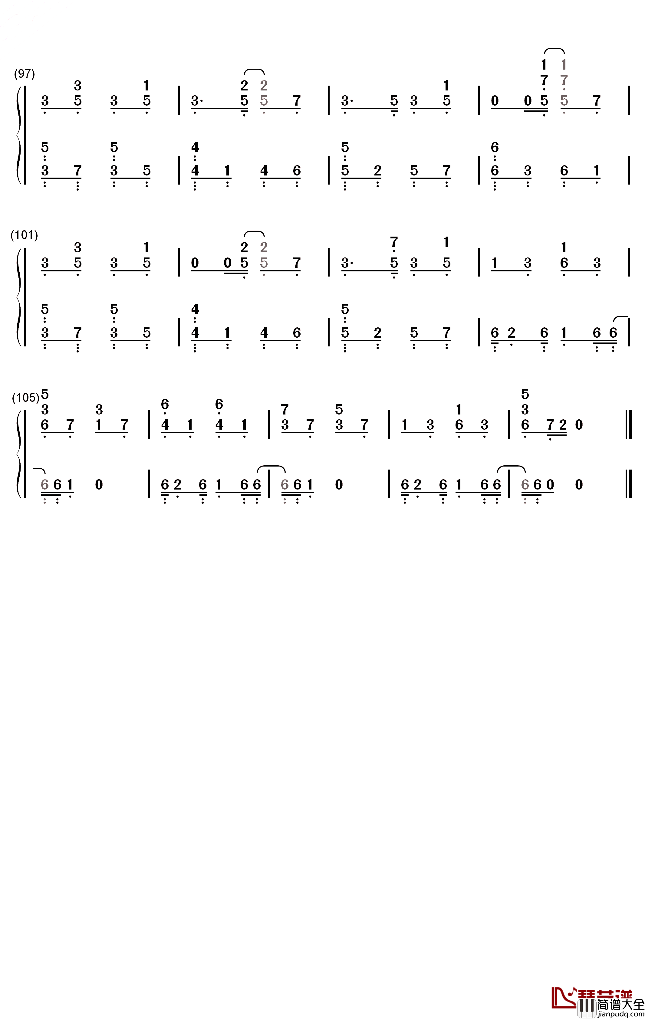 Fantastic_Magic钢琴简谱_数字双手_TK_from_凛として时雨