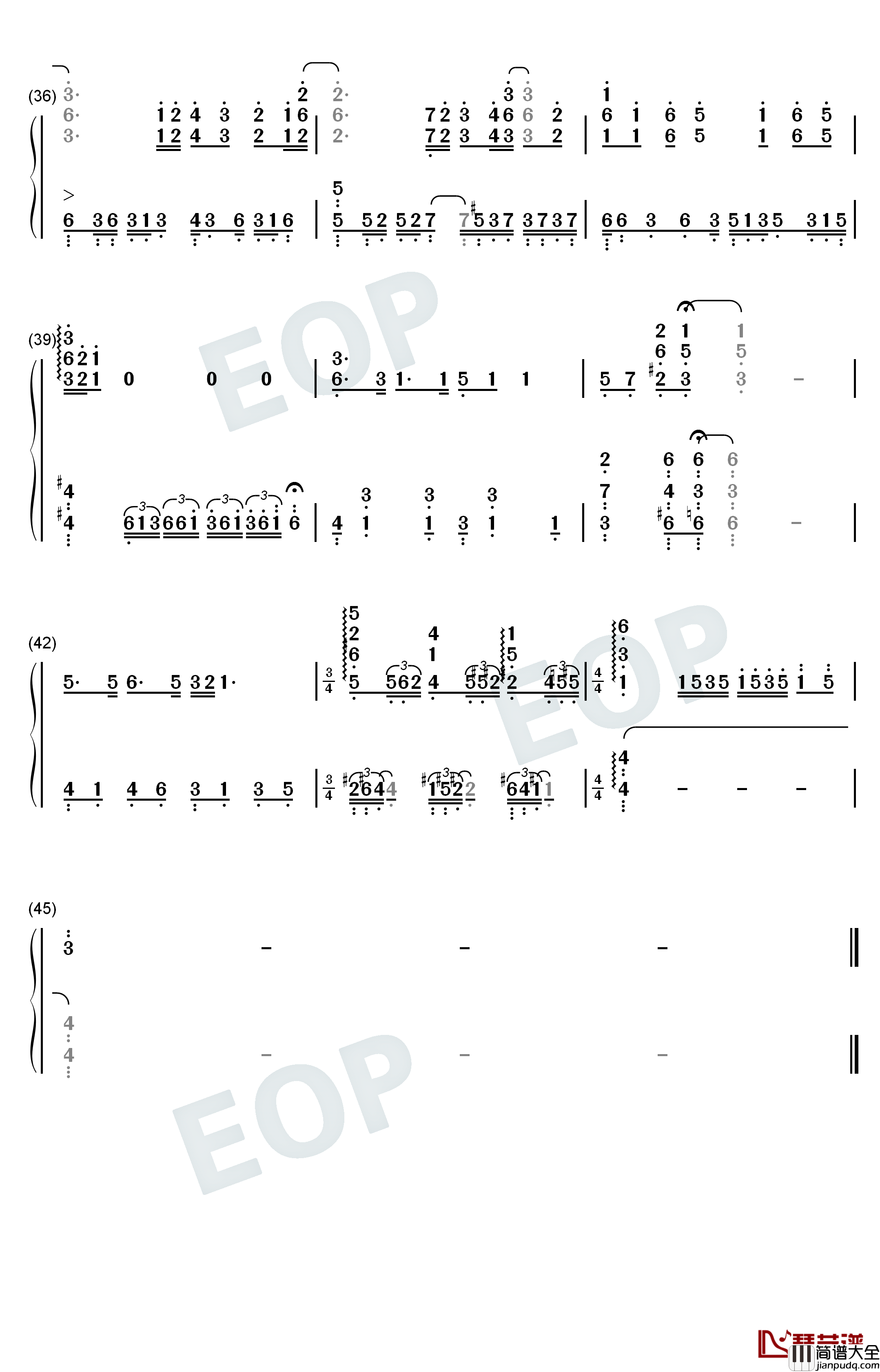 CheerS钢琴简谱_数字双手_ClariS