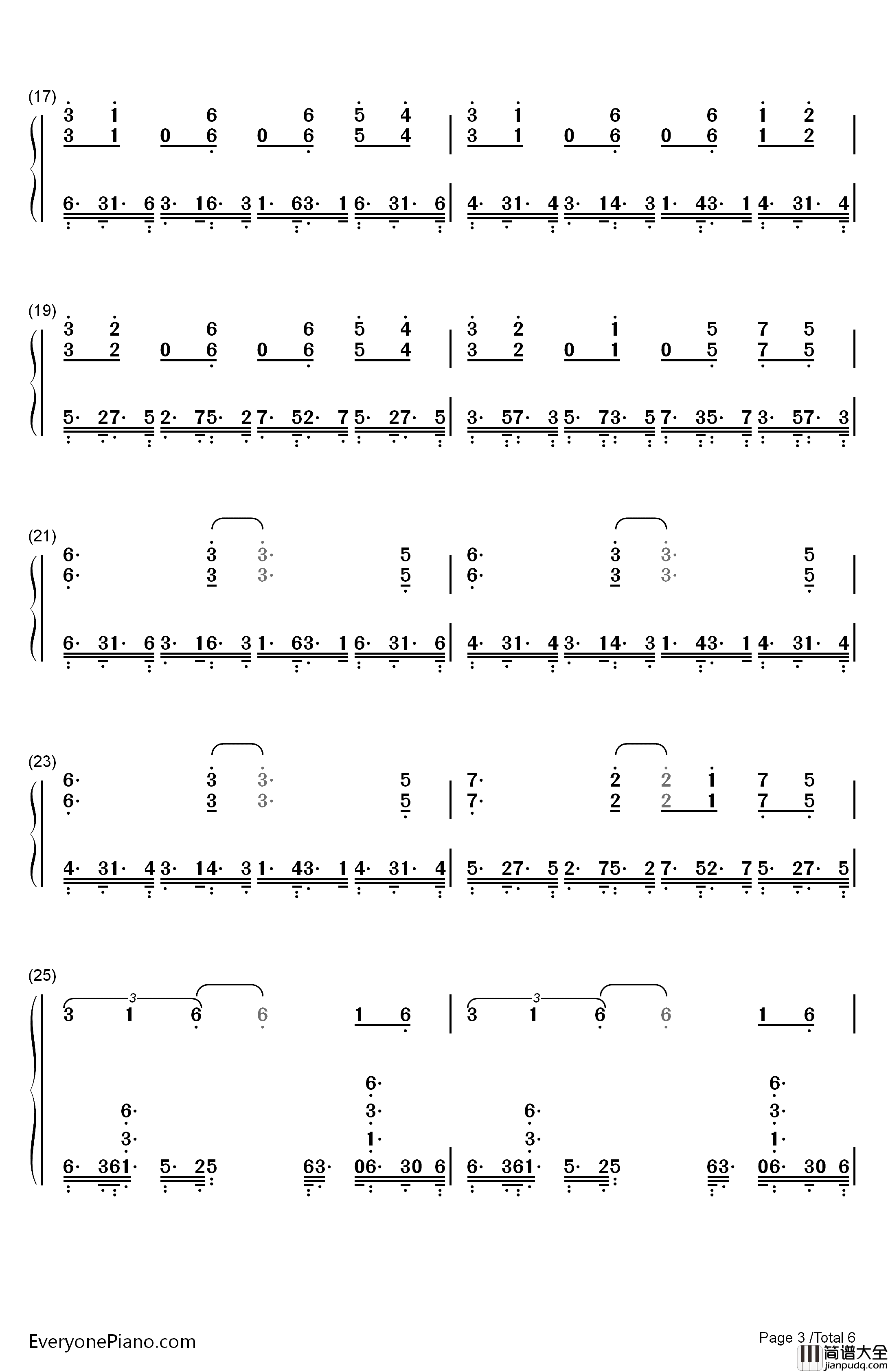 Illusion钢琴简谱_数字双手_猎豹移动公司