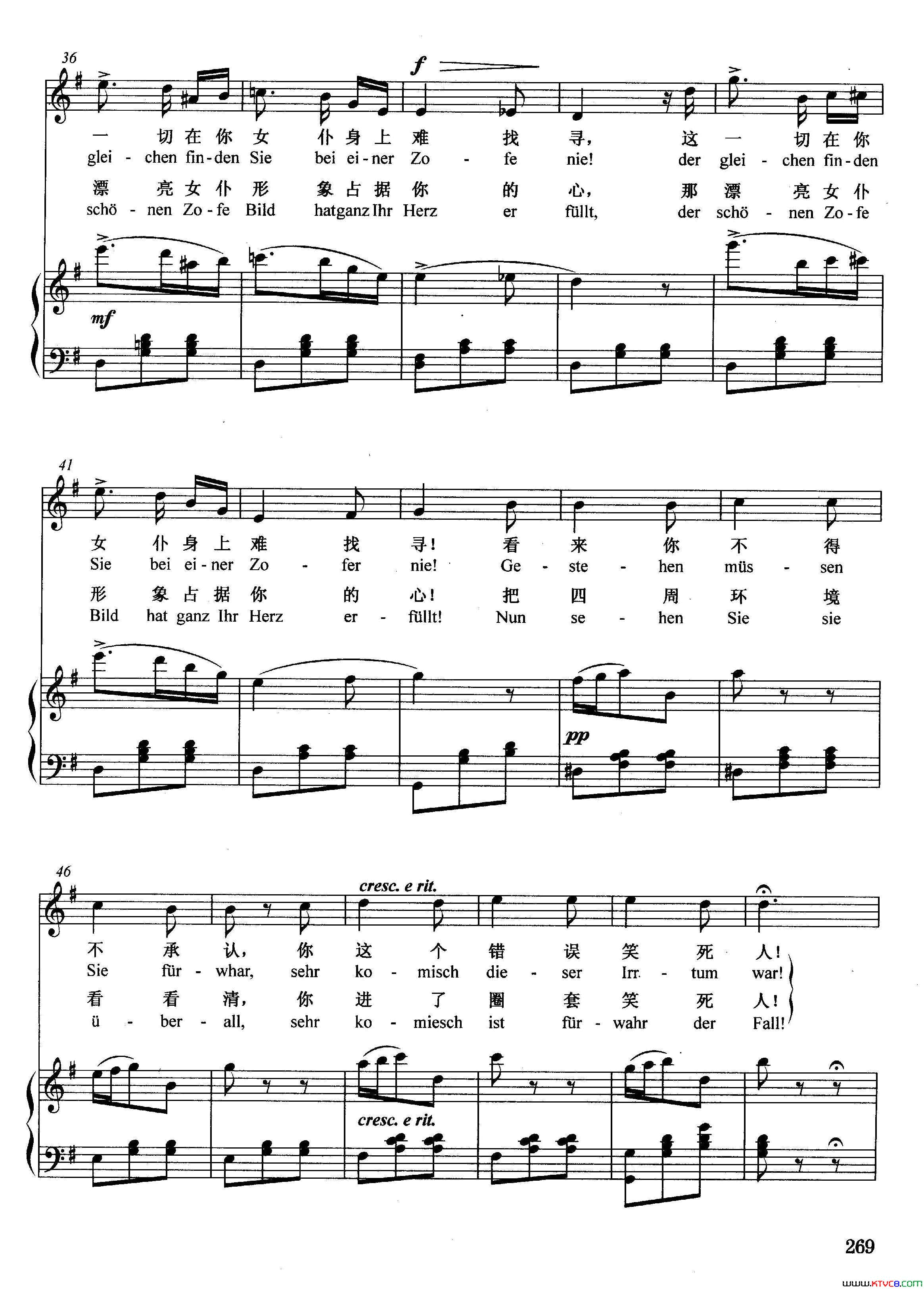 [奥]侯爵请听正谱选自歌剧_蝙蝠_简谱