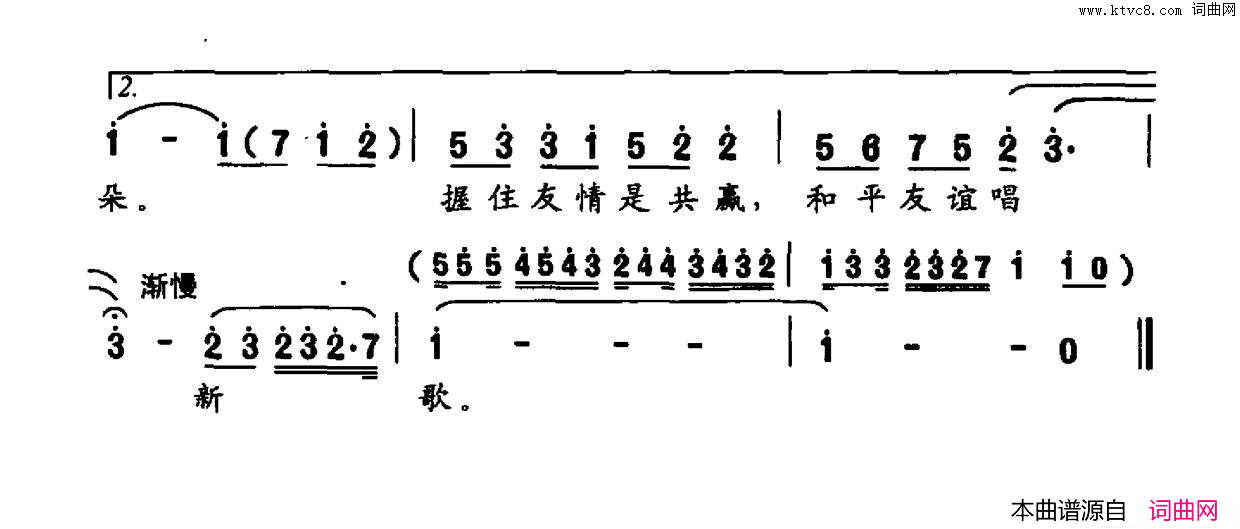 啊，霍尔果斯简谱