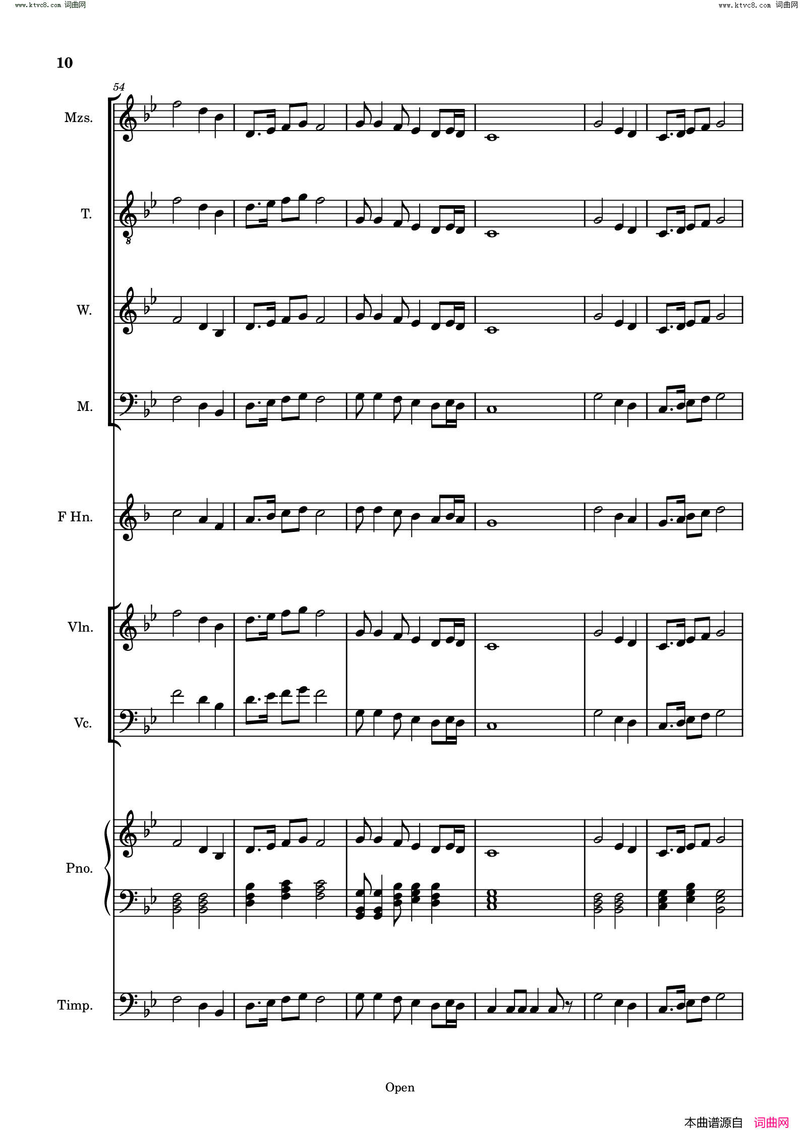 Liberty_and_Love自由和愛情简谱