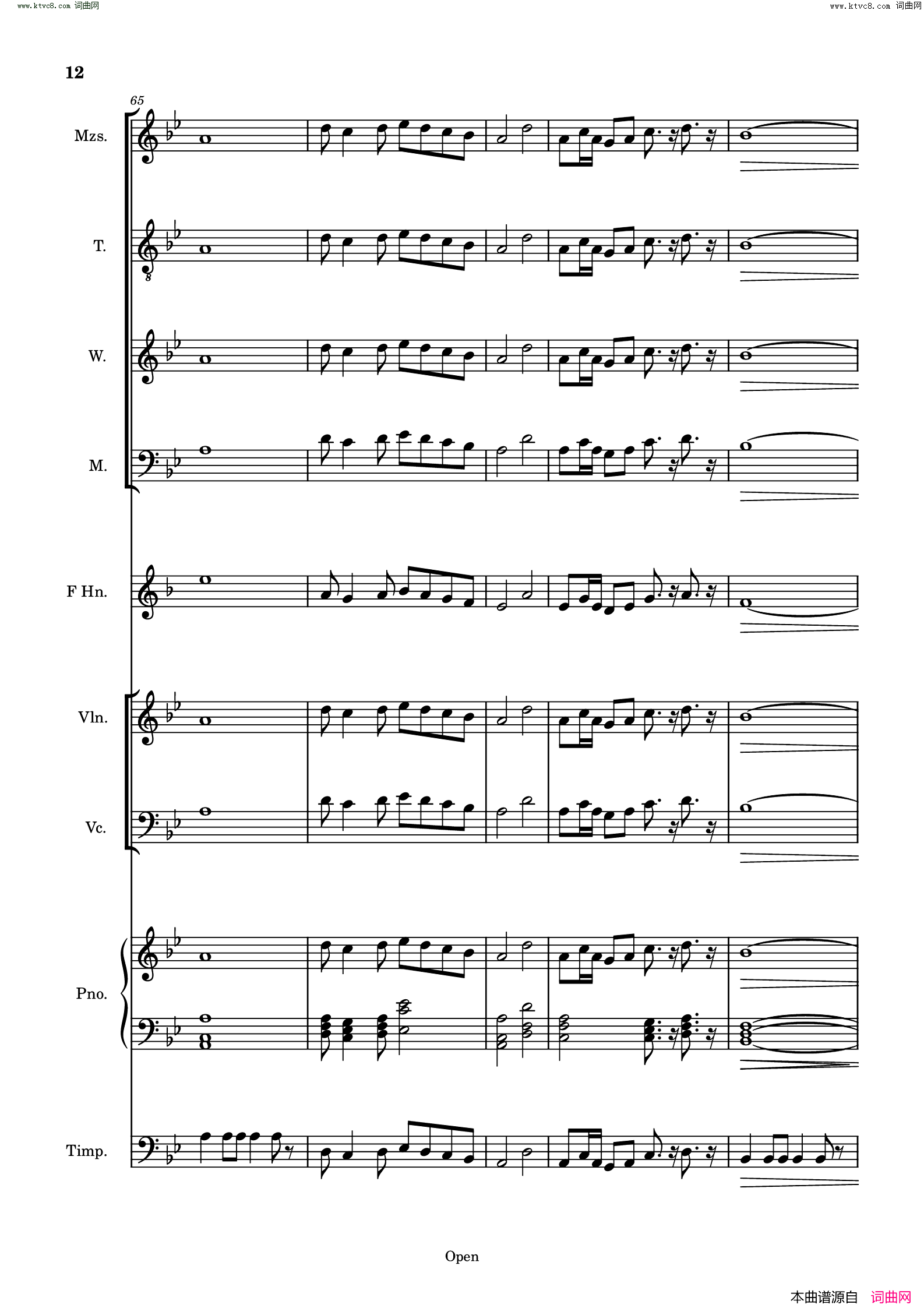 Liberty_and_Love自由和愛情简谱