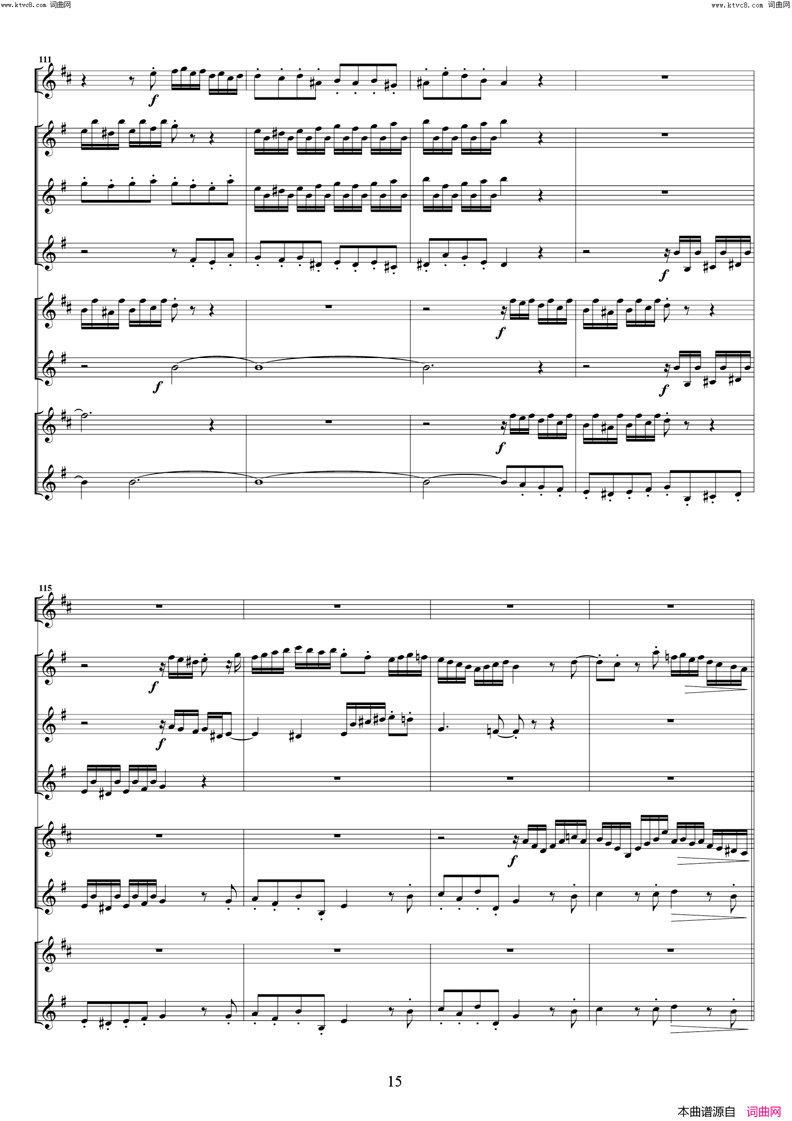 D小调康塔塔与赋格简谱_爵士巴赫演唱_作曲：巴赫词曲