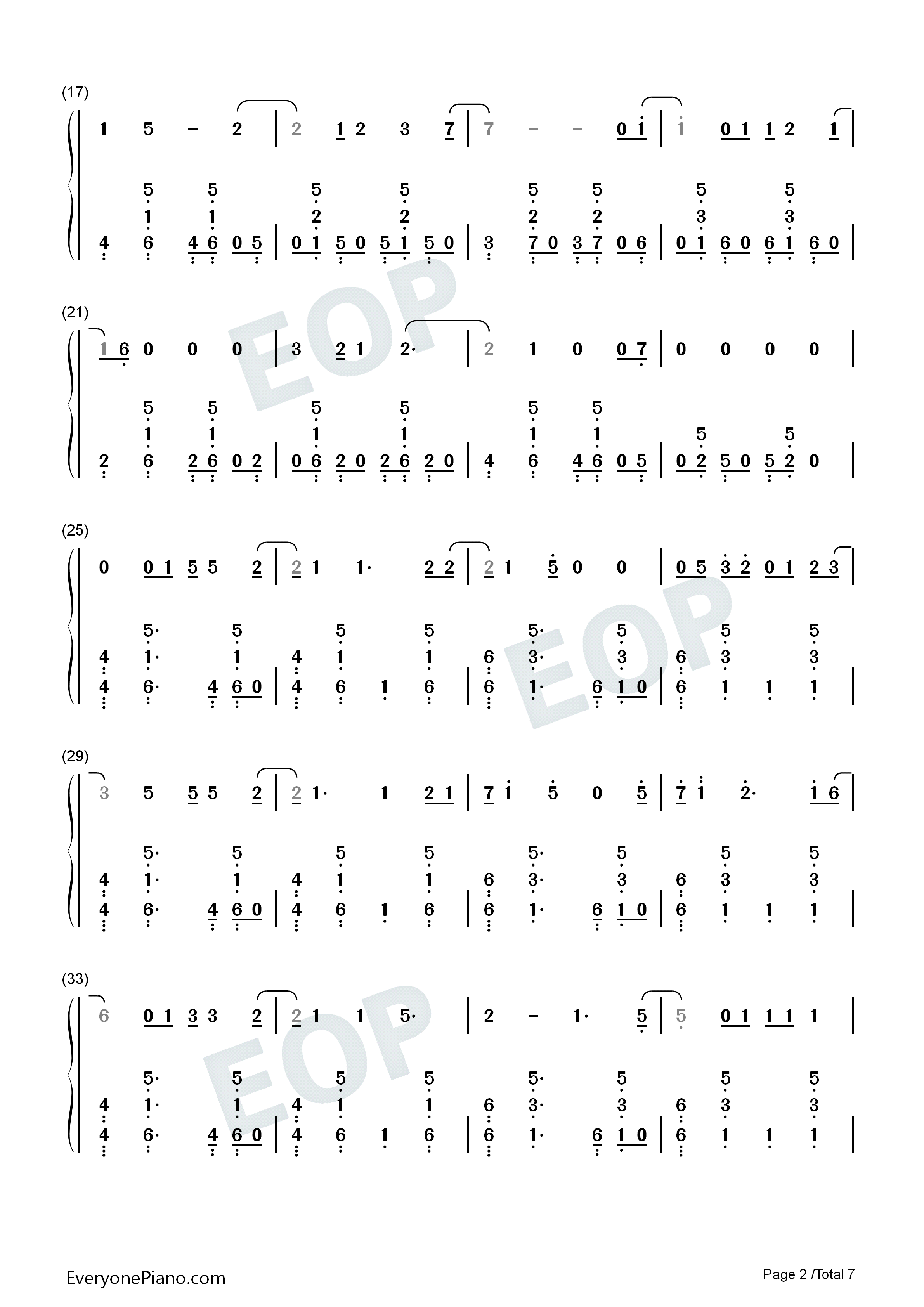 Everything_Goes_On钢琴简谱_Porter_Robinson演唱