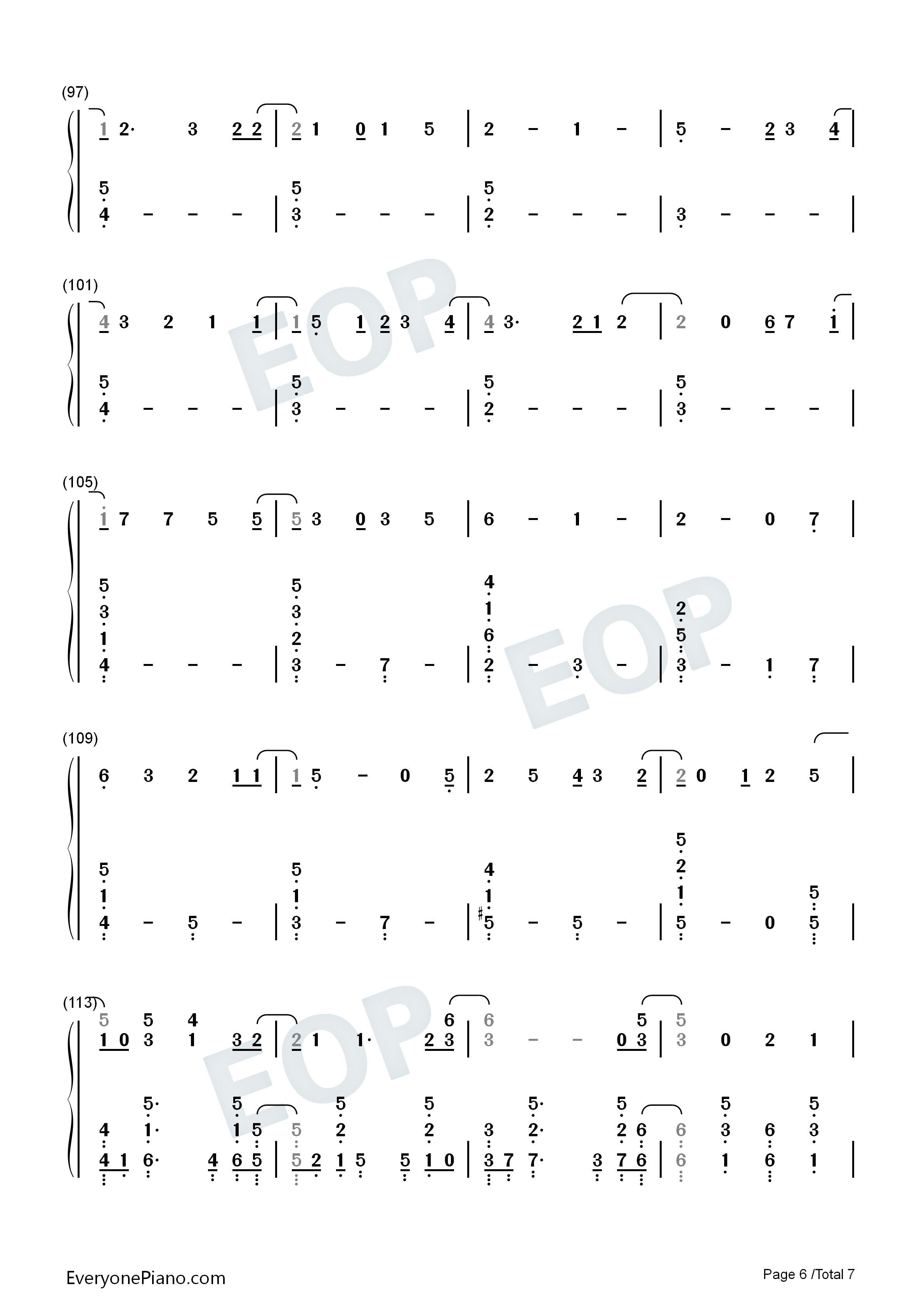 Everything_Goes_On钢琴简谱_Porter_Robinson演唱