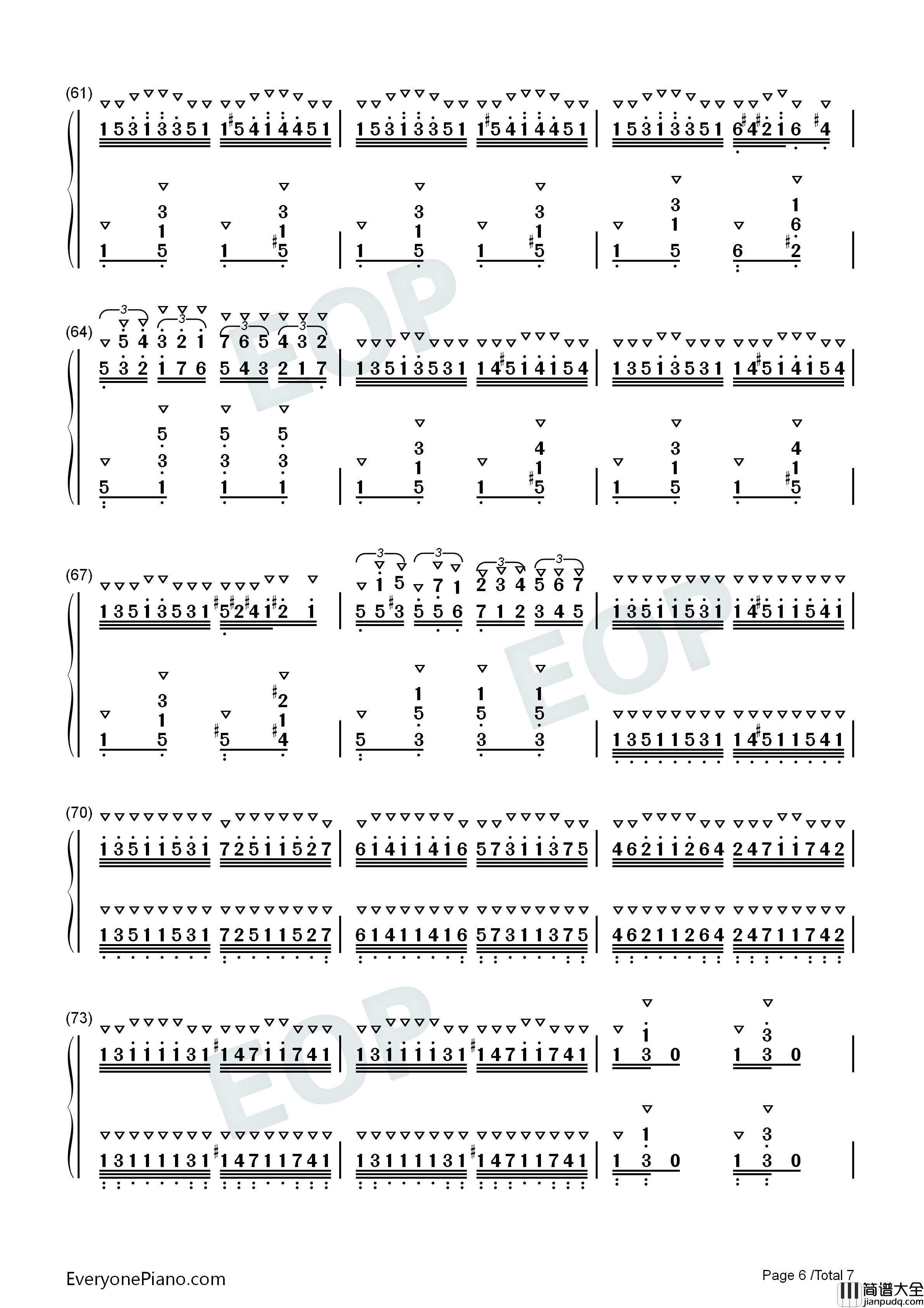 帕格尼尼随想曲第一首钢琴简谱_帕格尼尼演唱