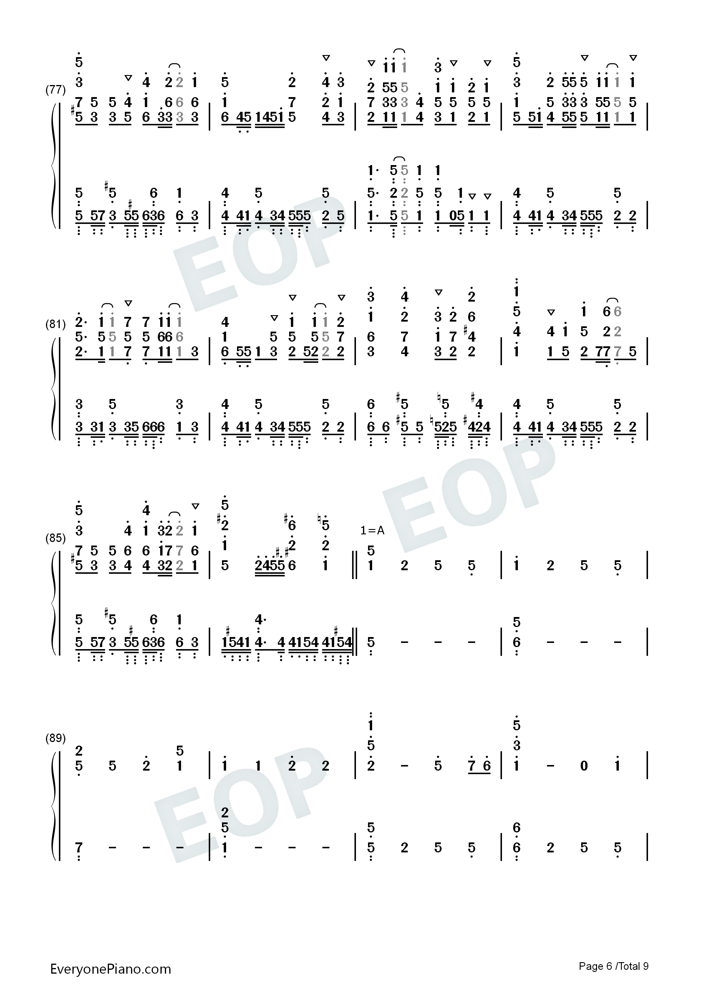 Snow×Connect钢琴简谱_霜月遥演唱