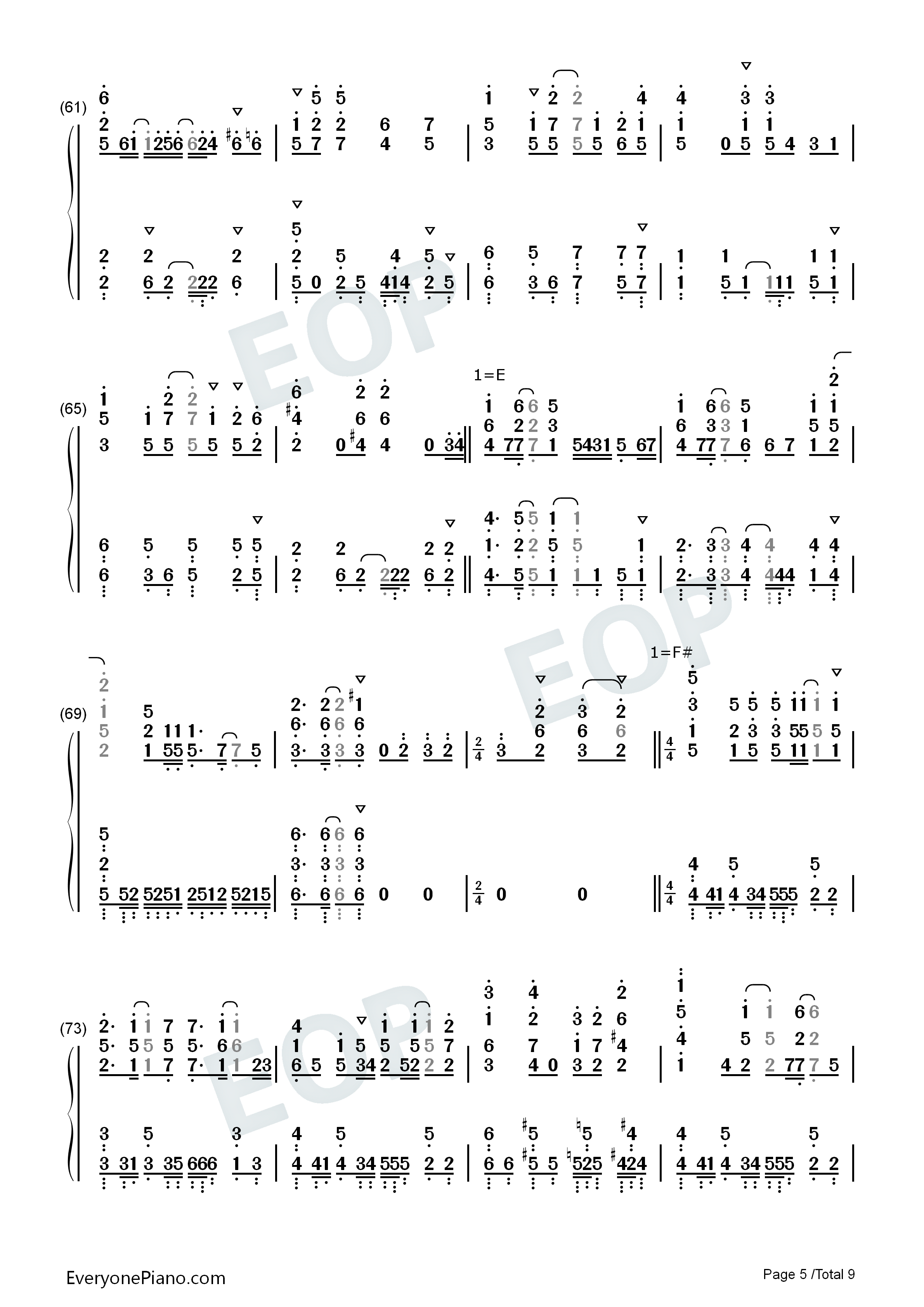 Snow×Connect钢琴简谱_霜月遥演唱